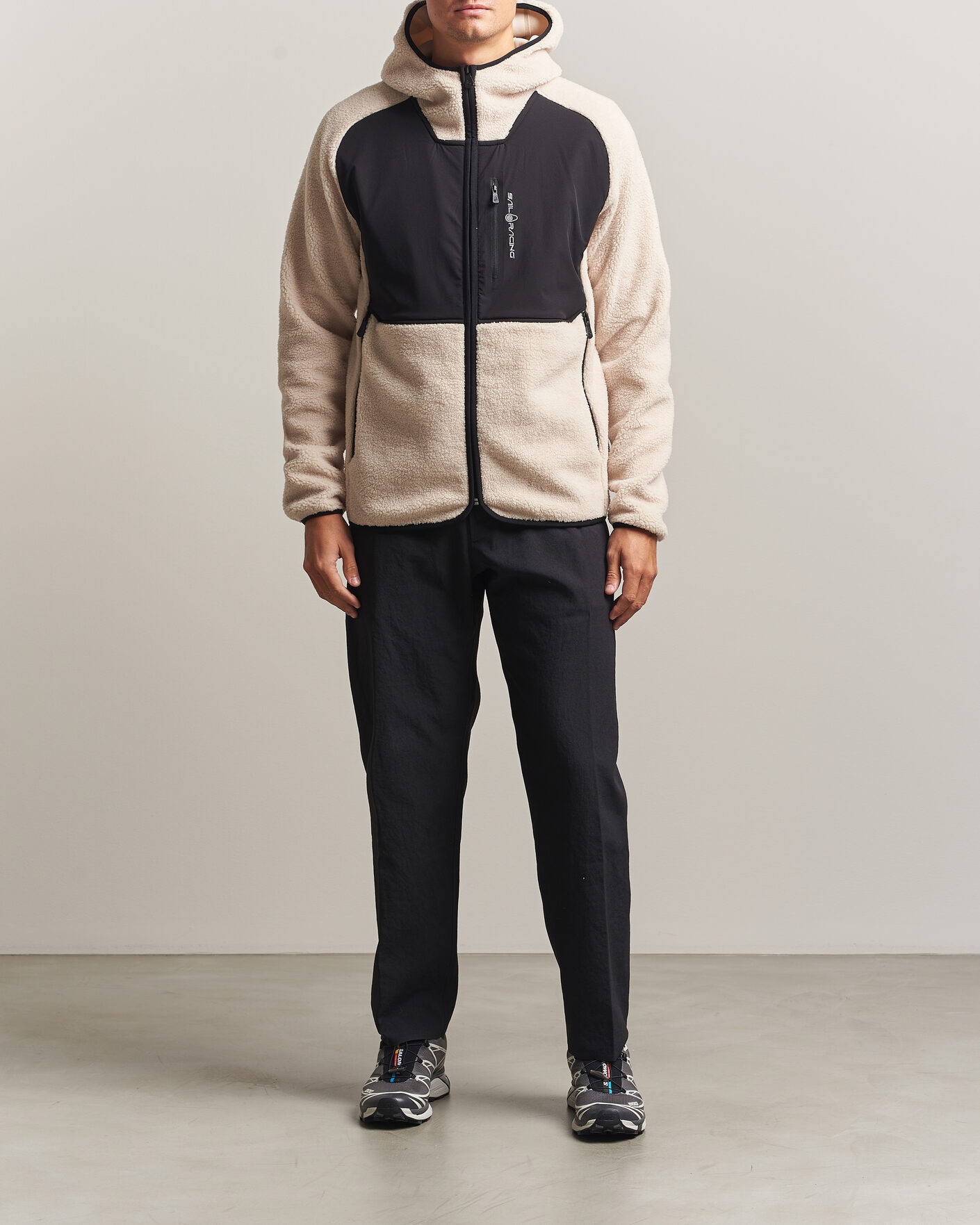 Herre | Trøjer | Sail Racing | Patrol Pile Full Zip Hoodie Ivory