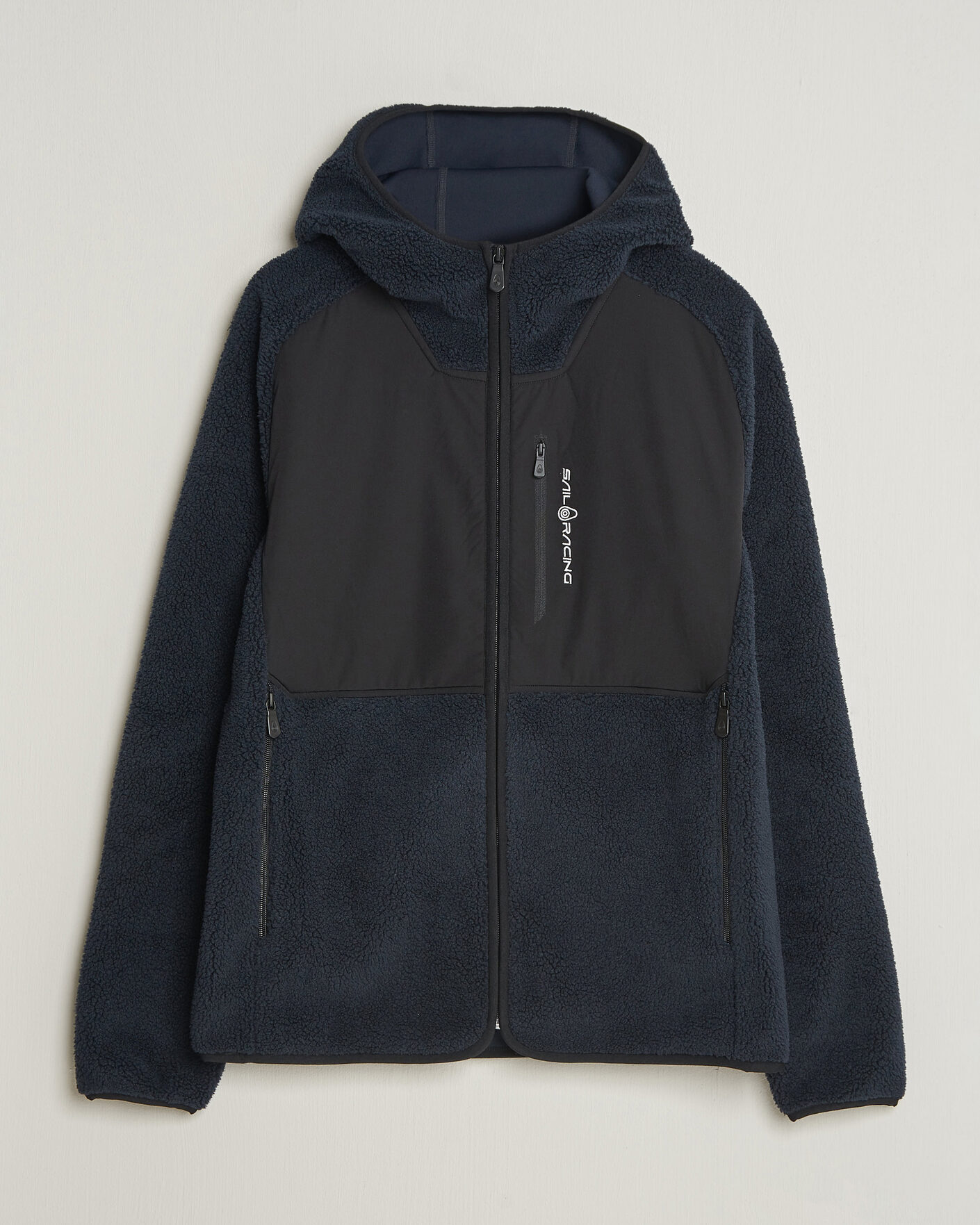 Herre | Trøjer | Sail Racing | Patrol Pile Full Zip Hoodie Dark Navy
