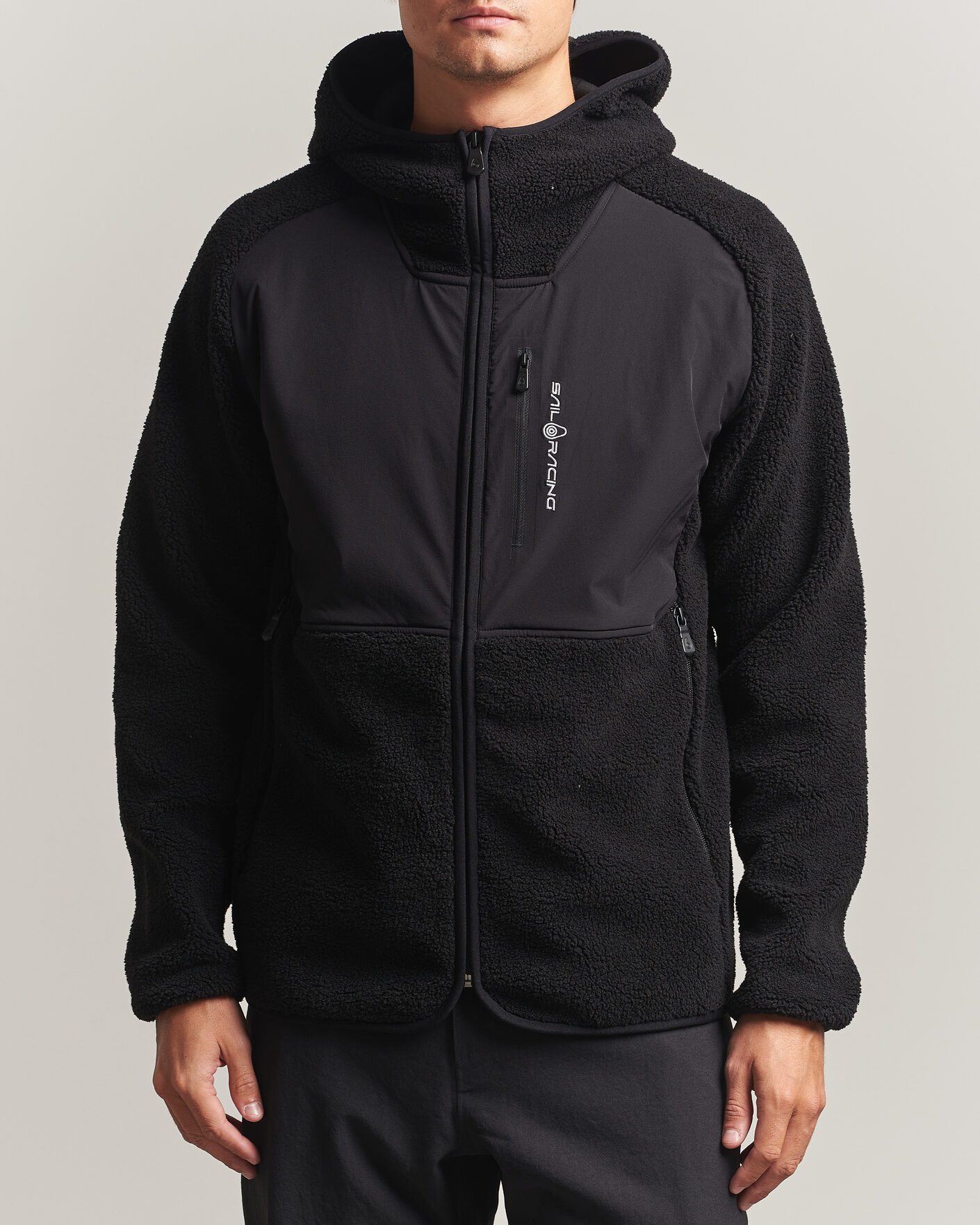 Herre | Trøjer | Sail Racing | Patrol Pile Full Zip Hoodie Carbon