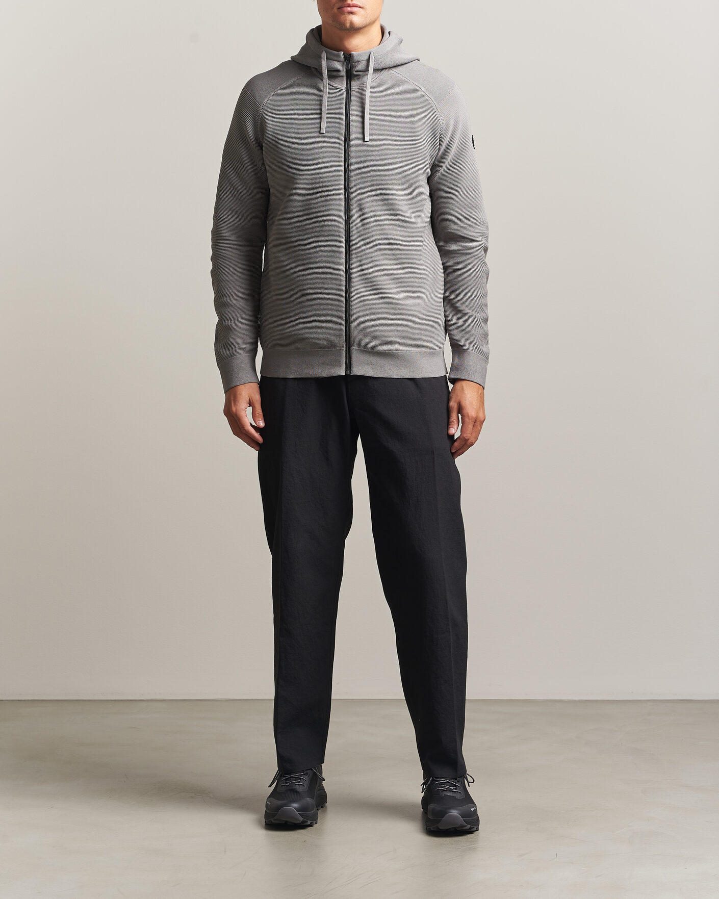 Herre | Trøjer | Sail Racing | Element Seamless Full Zip Hoodie Frost Grey