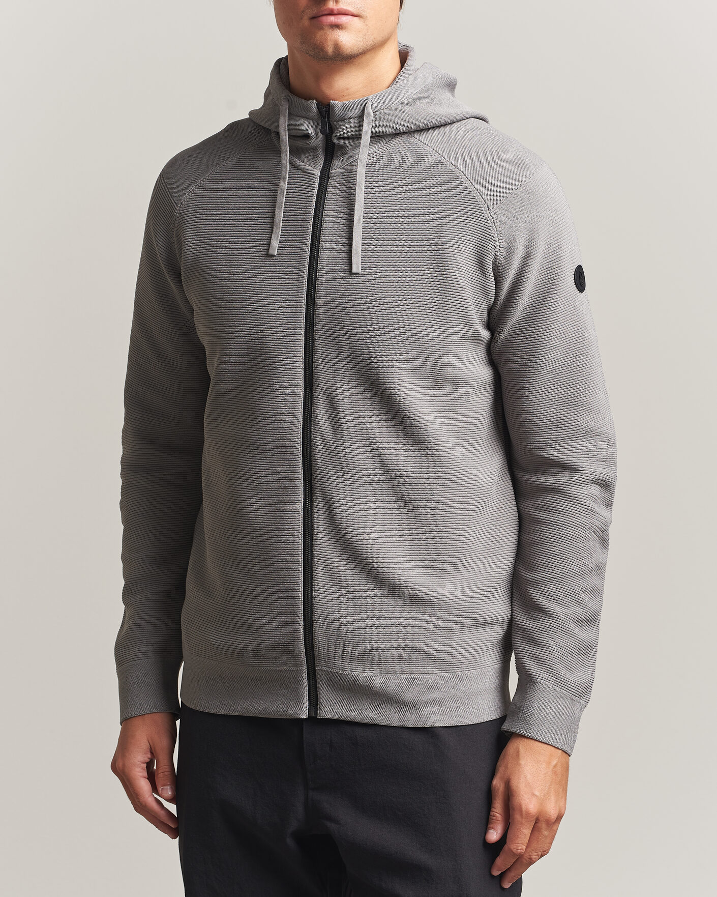 Herre | Trøjer | Sail Racing | Element Seamless Full Zip Hoodie Frost Grey