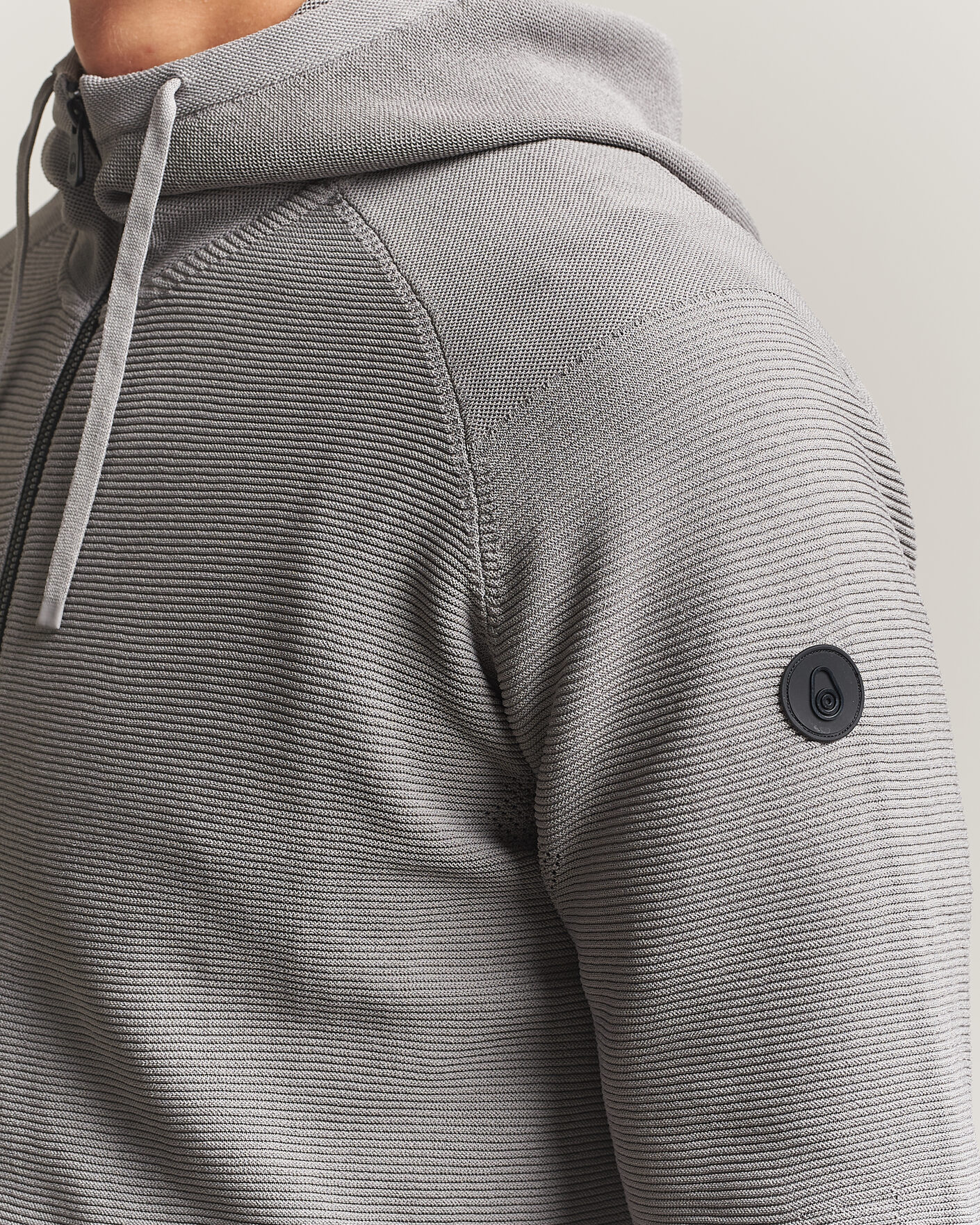 Herre | Trøjer | Sail Racing | Element Seamless Full Zip Hoodie Frost Grey