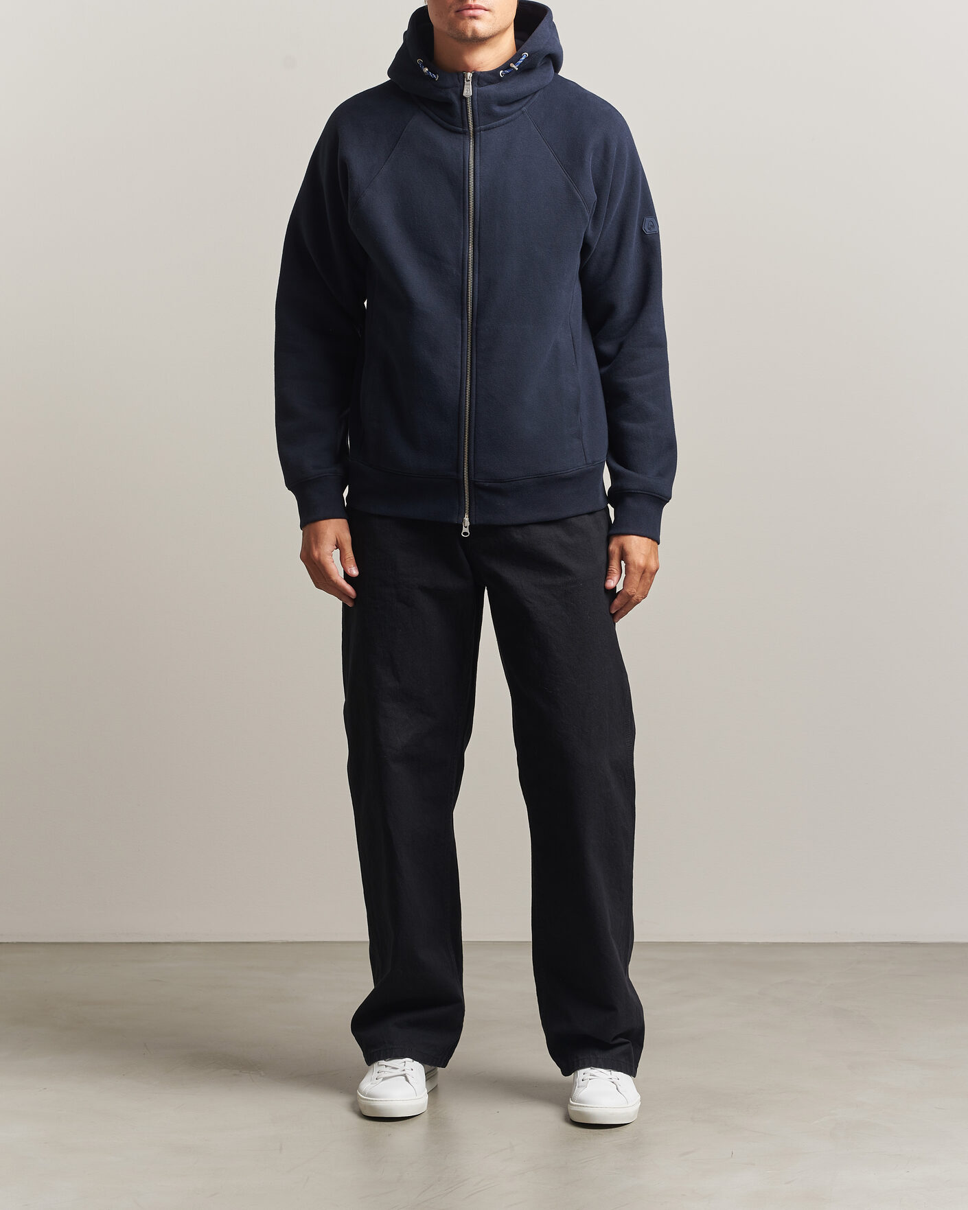 Herre | Trøjer | Sail Racing | Flow Full Zip Hoodie Dark Navy