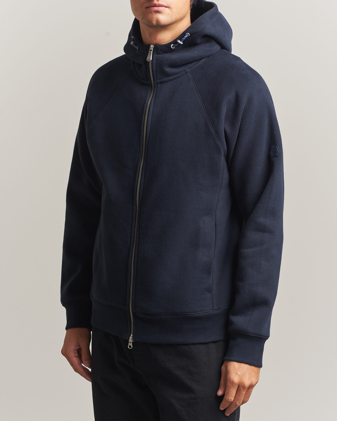 Herre | Trøjer | Sail Racing | Flow Full Zip Hoodie Dark Navy