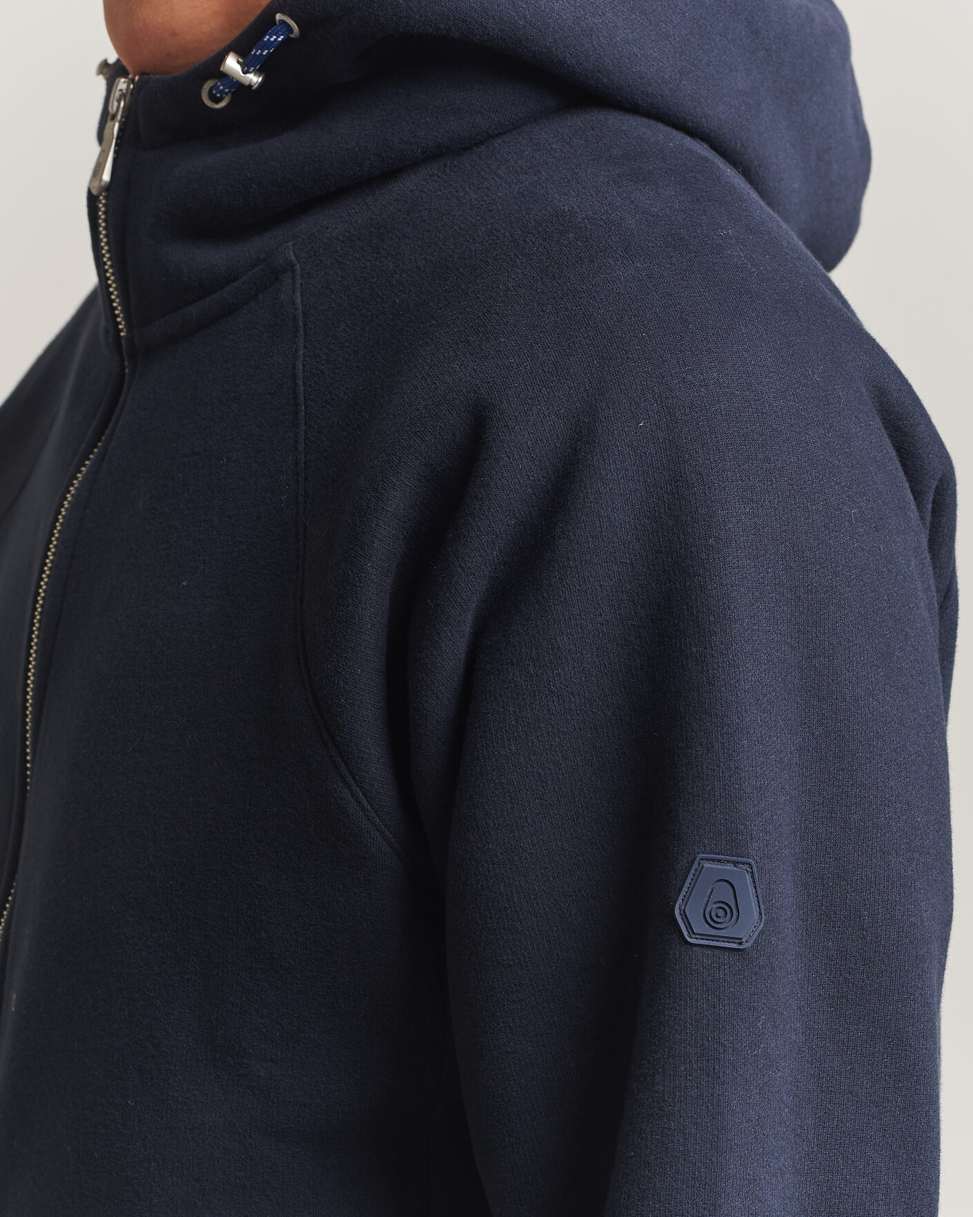 Herre | Trøjer | Sail Racing | Flow Full Zip Hoodie Dark Navy