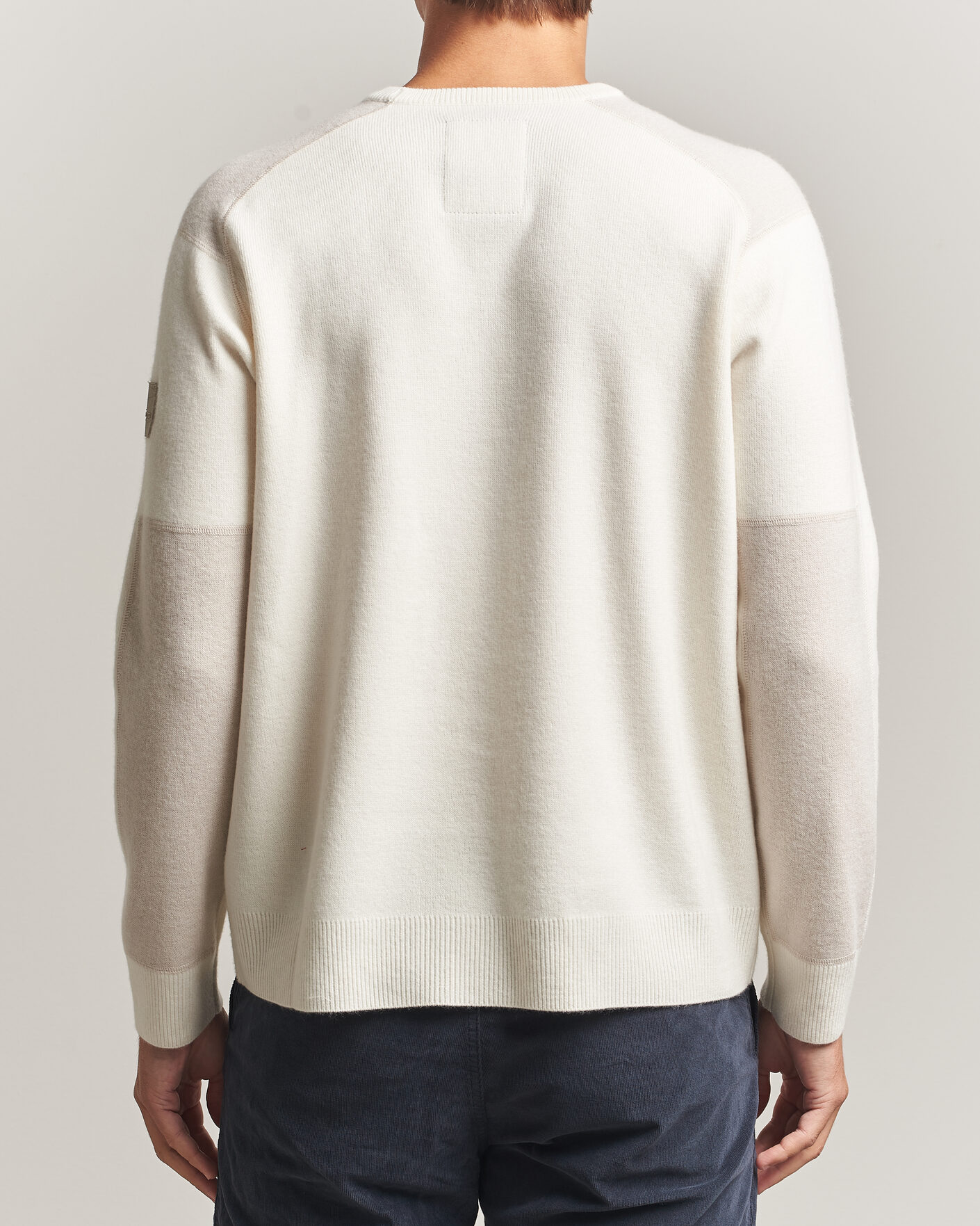 Herre | Trøjer | Sail Racing | Spine Wool Knitted Sweater Off White