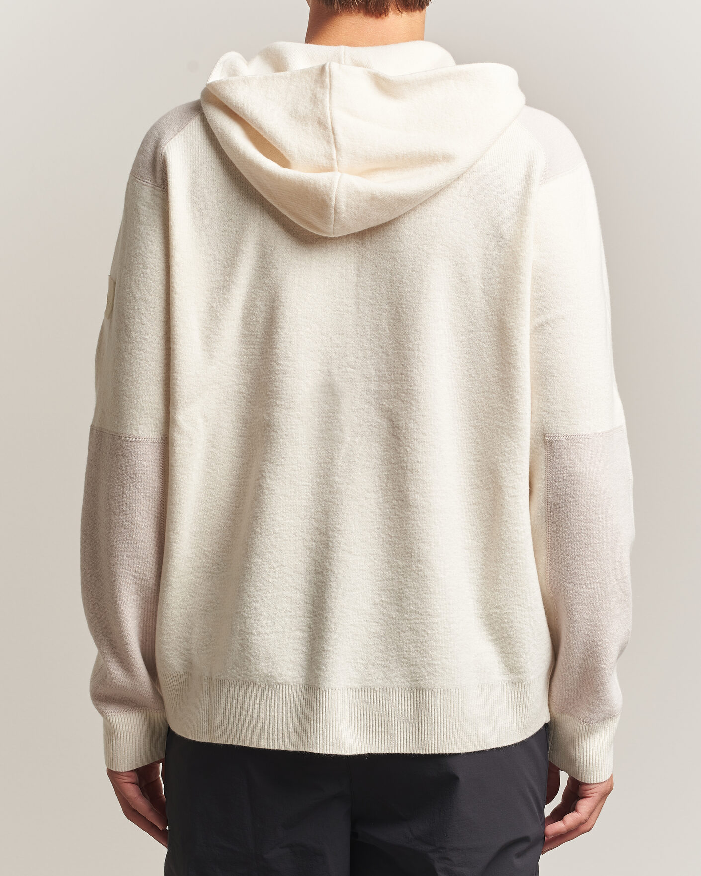 Herre | Trøjer | Sail Racing | Spine Wool Knitted Full Zip Hoodie Off White
