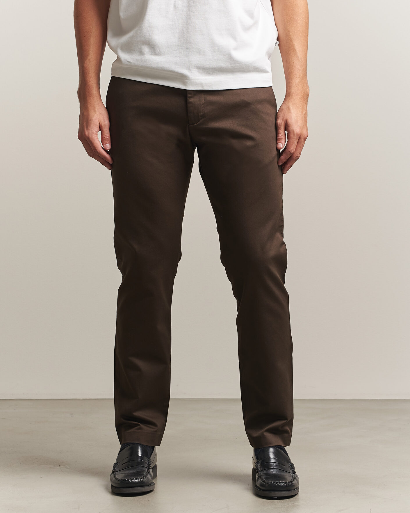 Herre | Bukser | NN07 | Theo Regular Fit Chinos Earthwood