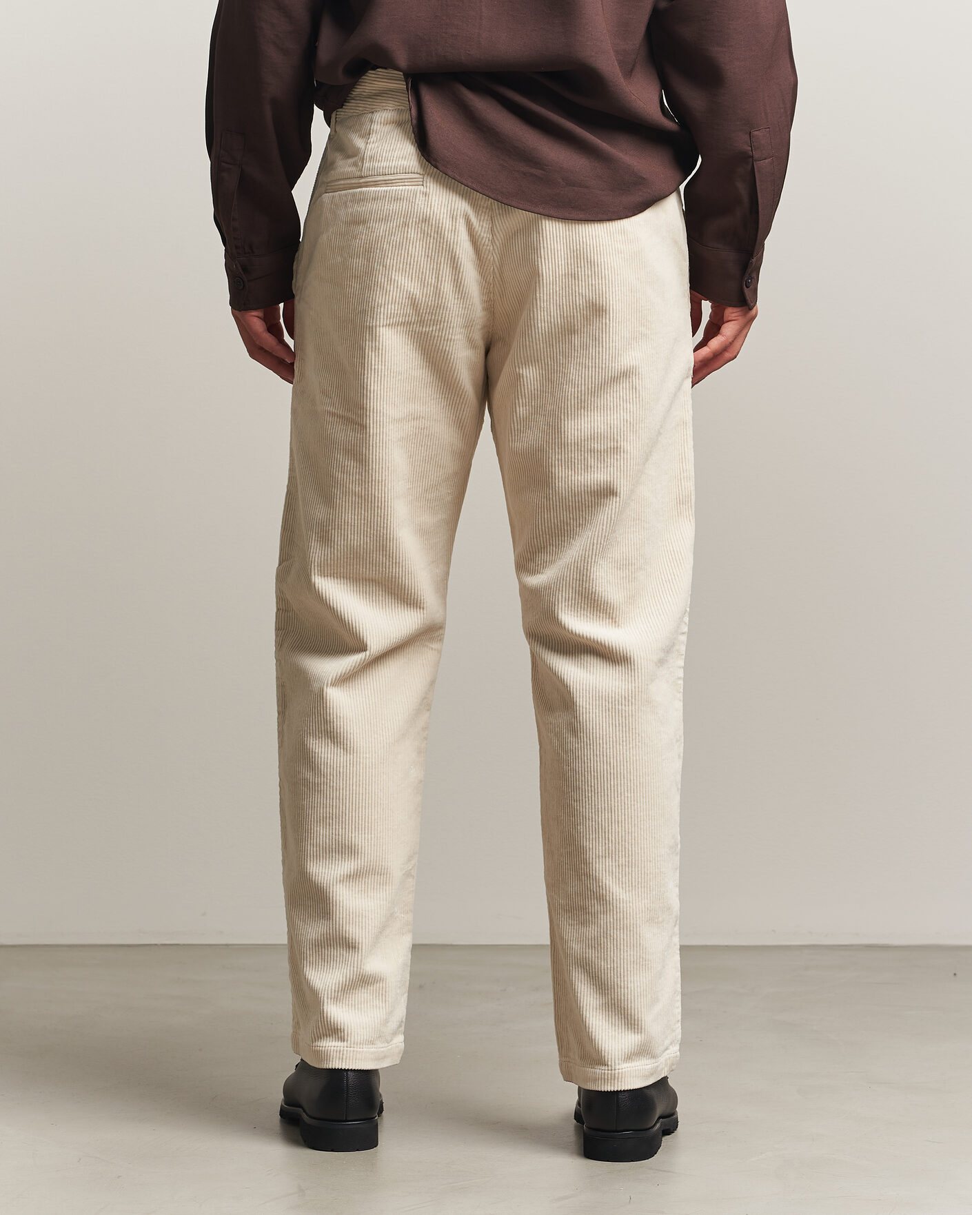 Herre | Bukser | NN07 | Aden Regular Fit Corduroy Chinos Ivory