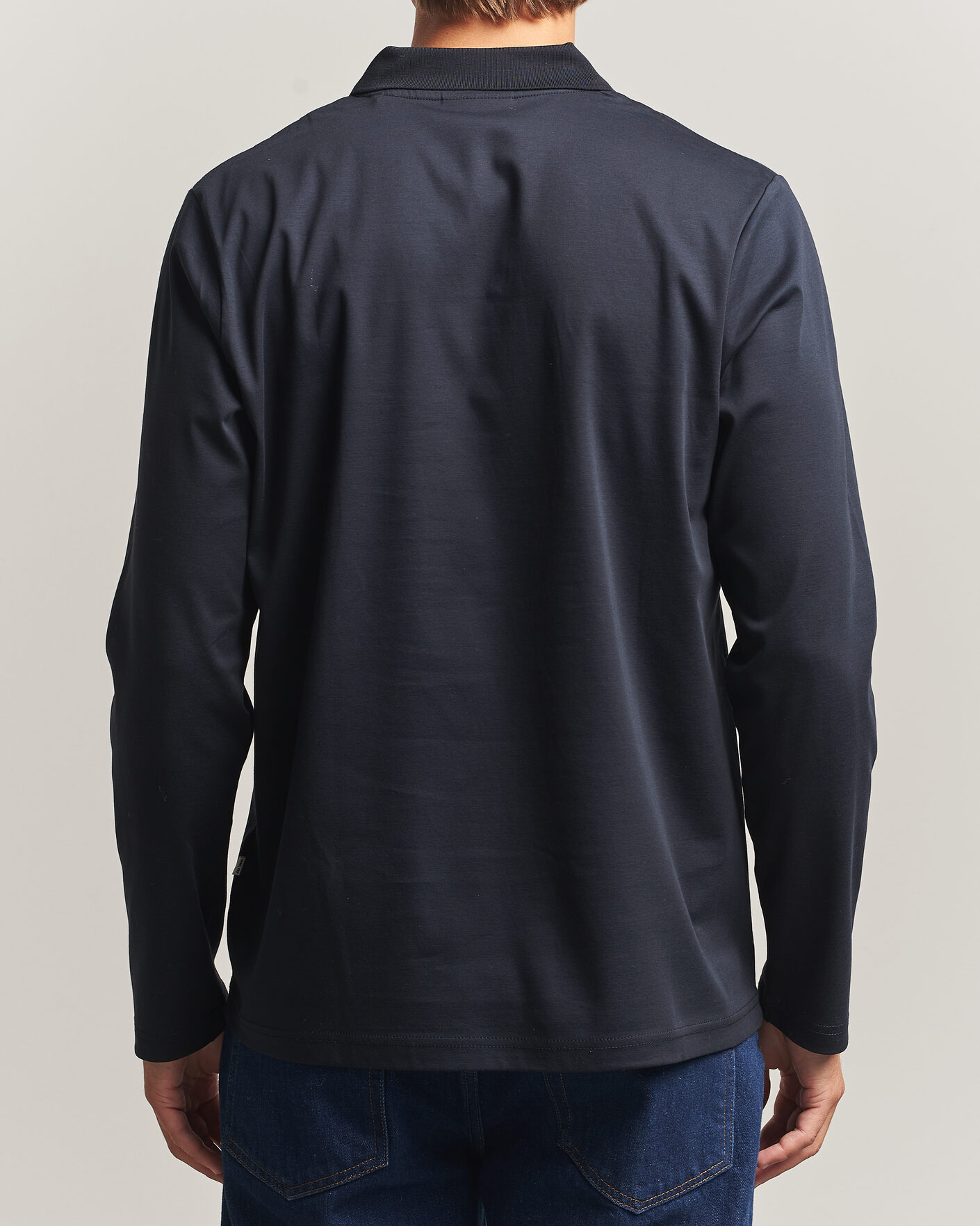 Herre | Polotrøjer | NN07 | Paul Long Sleeve Polo Deep Navy