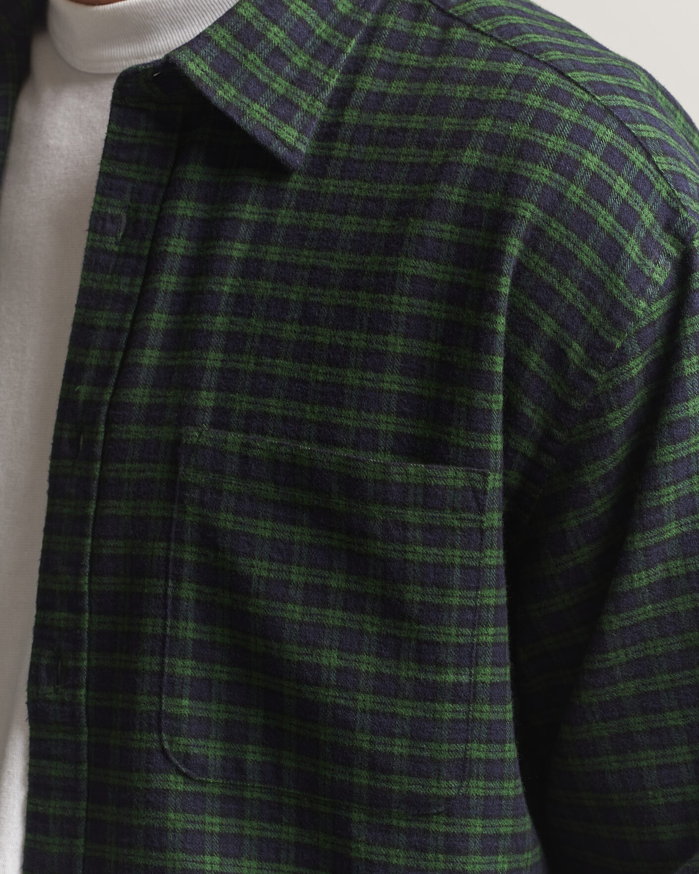 Herre | Skjorter | NN07 | Deon Flannel Shirt Eden Check