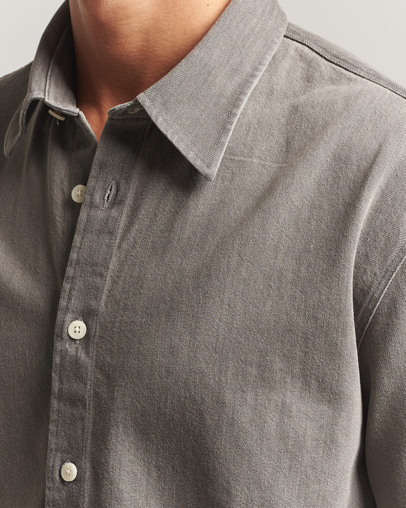 Herre | Skjorter | NN07 | Casper Denim Overshirt Grey
