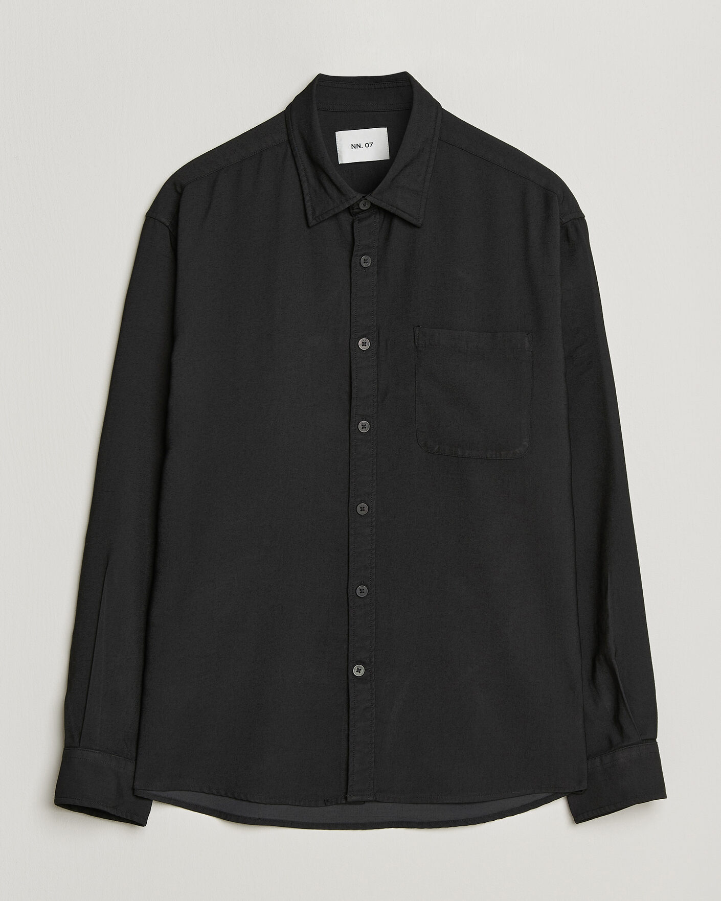 Herre | Skjorter | NN07 | Deon Viscose Shirt Black
