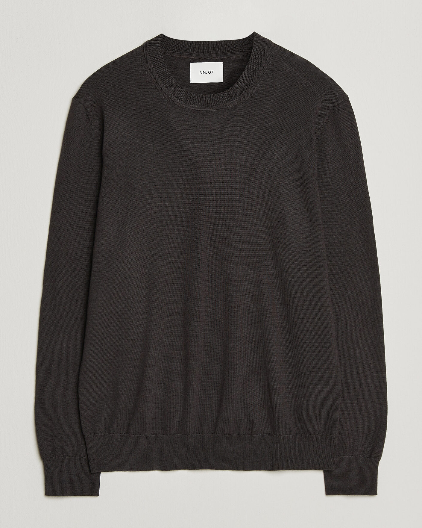 Herre | Trøjer | NN07 | Ted Merino Crew Neck Pullover Deep Truffle