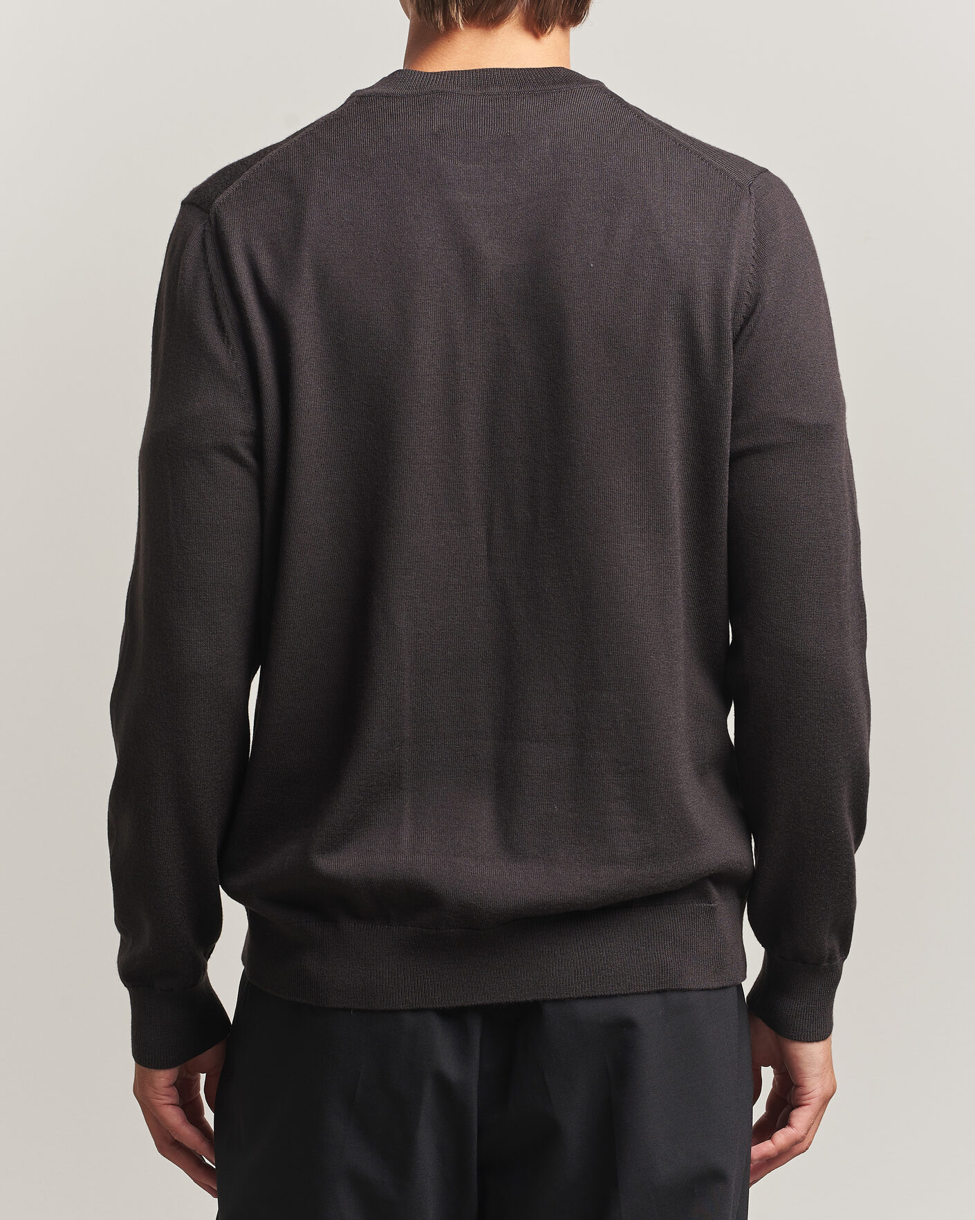 Herre | Trøjer | NN07 | Ted Merino Crew Neck Pullover Deep Truffle