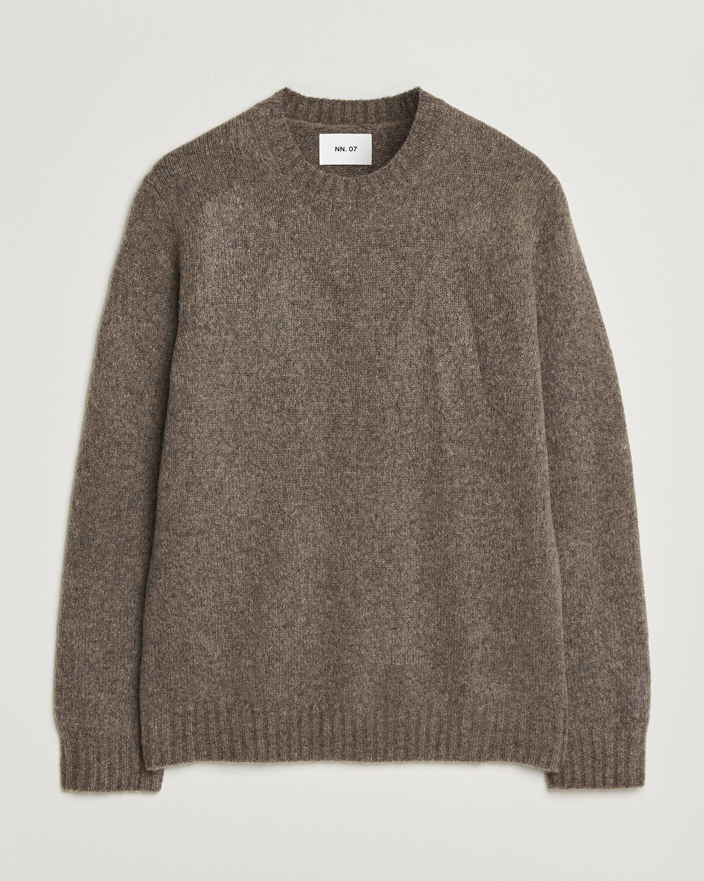 Herre | Trøjer | NN07 | Lee Wool Knitted Sweater Tarmac