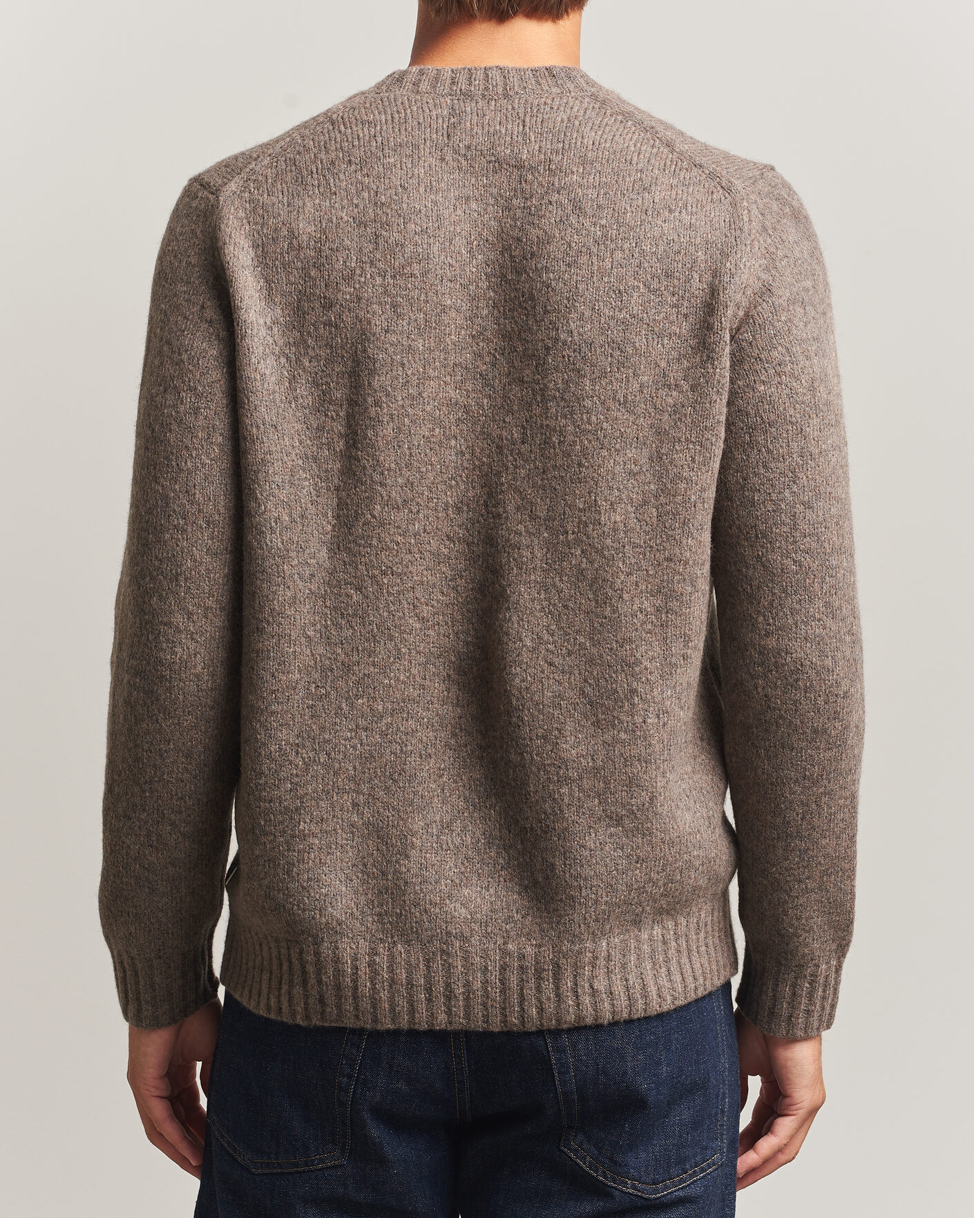 Herre | Trøjer | NN07 | Lee Wool Knitted Sweater Tarmac