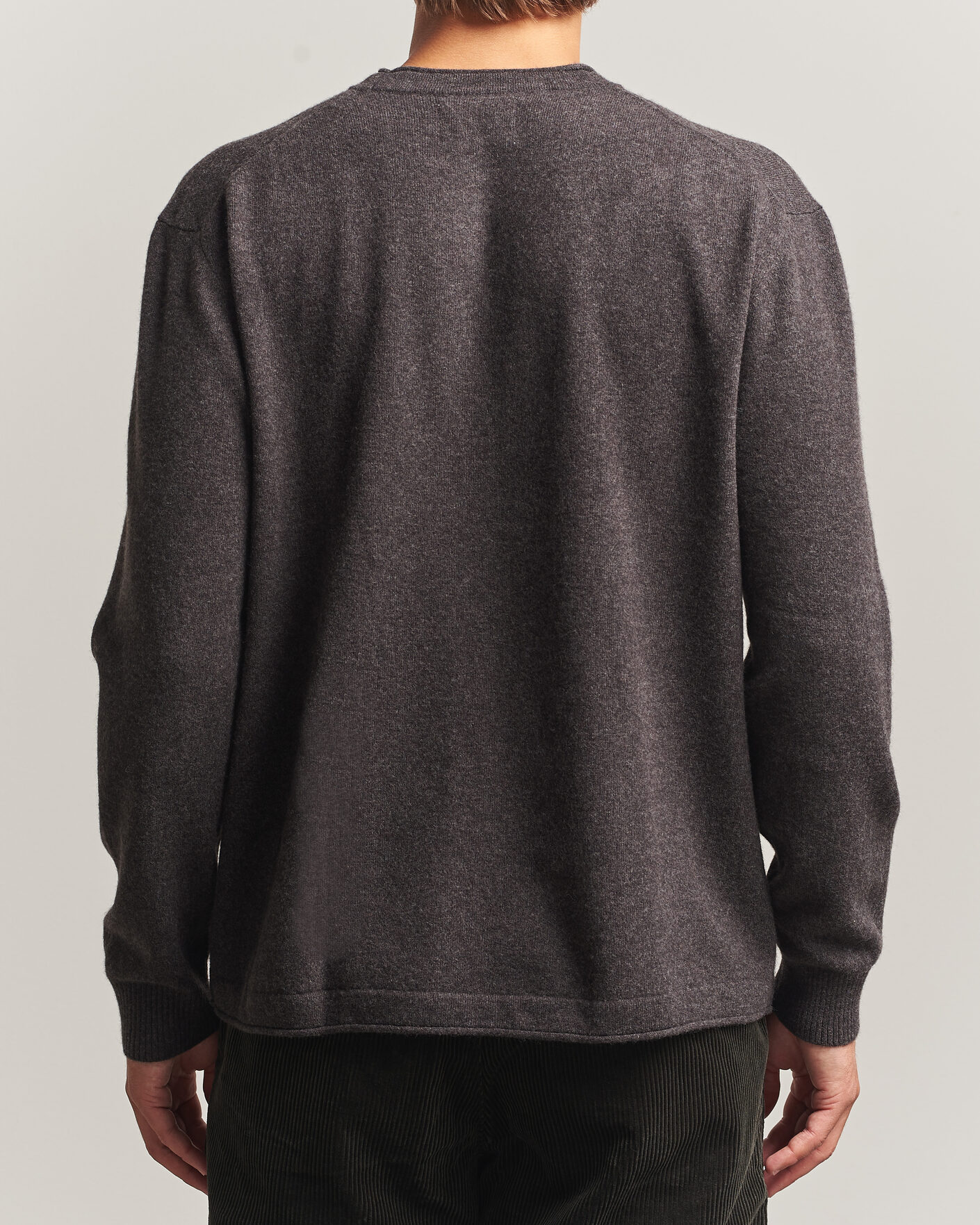 Herre | Trøjer | NN07 | Sammy Wool Knitted Sweater Earth Melange