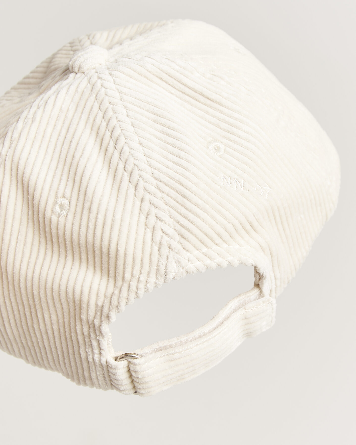Herre | Hatte & kasketter | NN07 | Corduroy Dad Cap Ivory