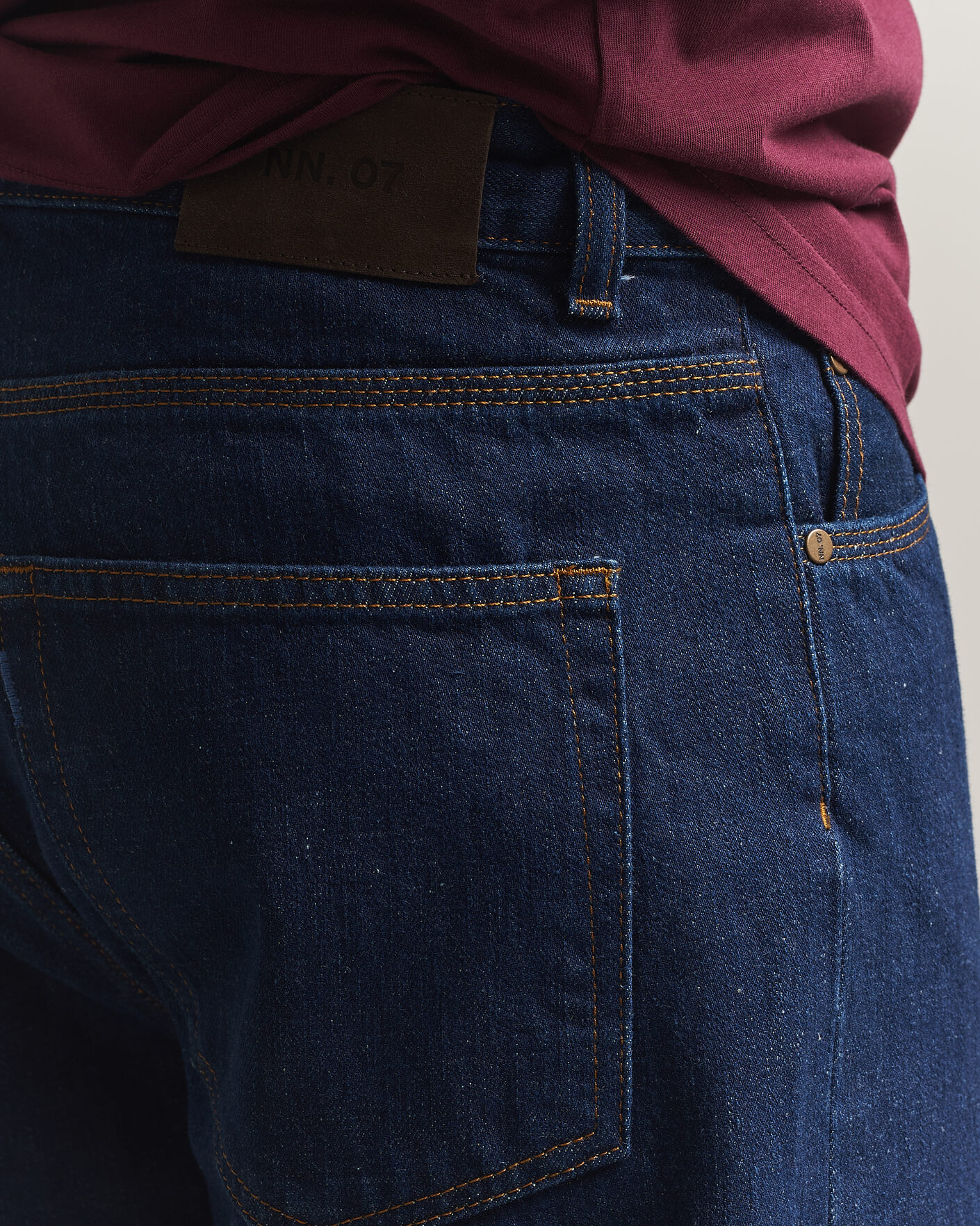 Herre | Bukser | NN07 | Otis Selvedge Relaxed Fit Jeans Raw Indigo