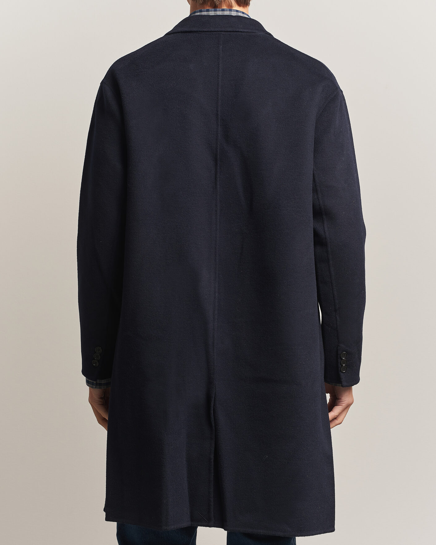 Herre | Jakker | NN07 | Kendrick Wool Coat Navy Blue