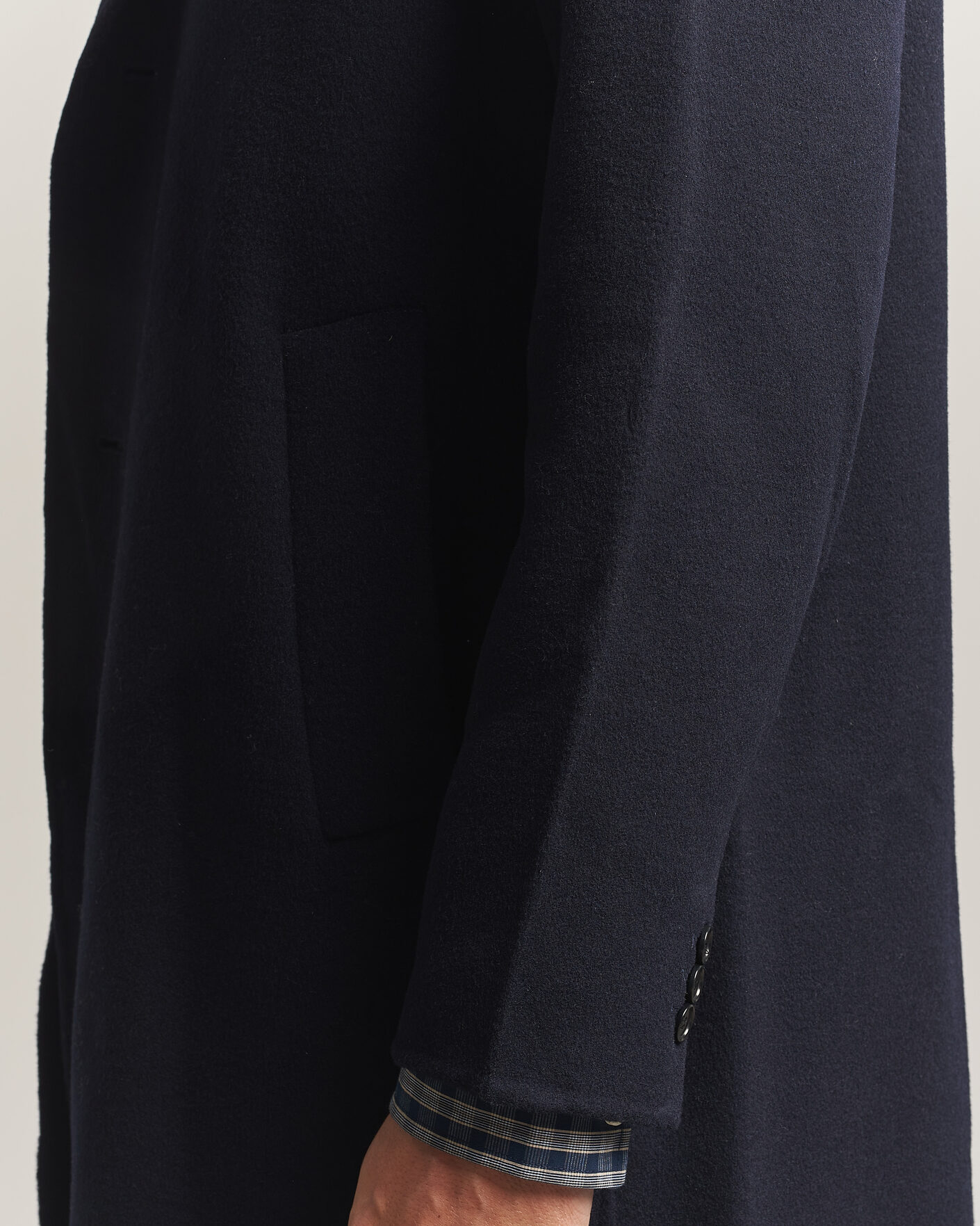Herre | Jakker | NN07 | Kendrick Wool Coat Navy Blue