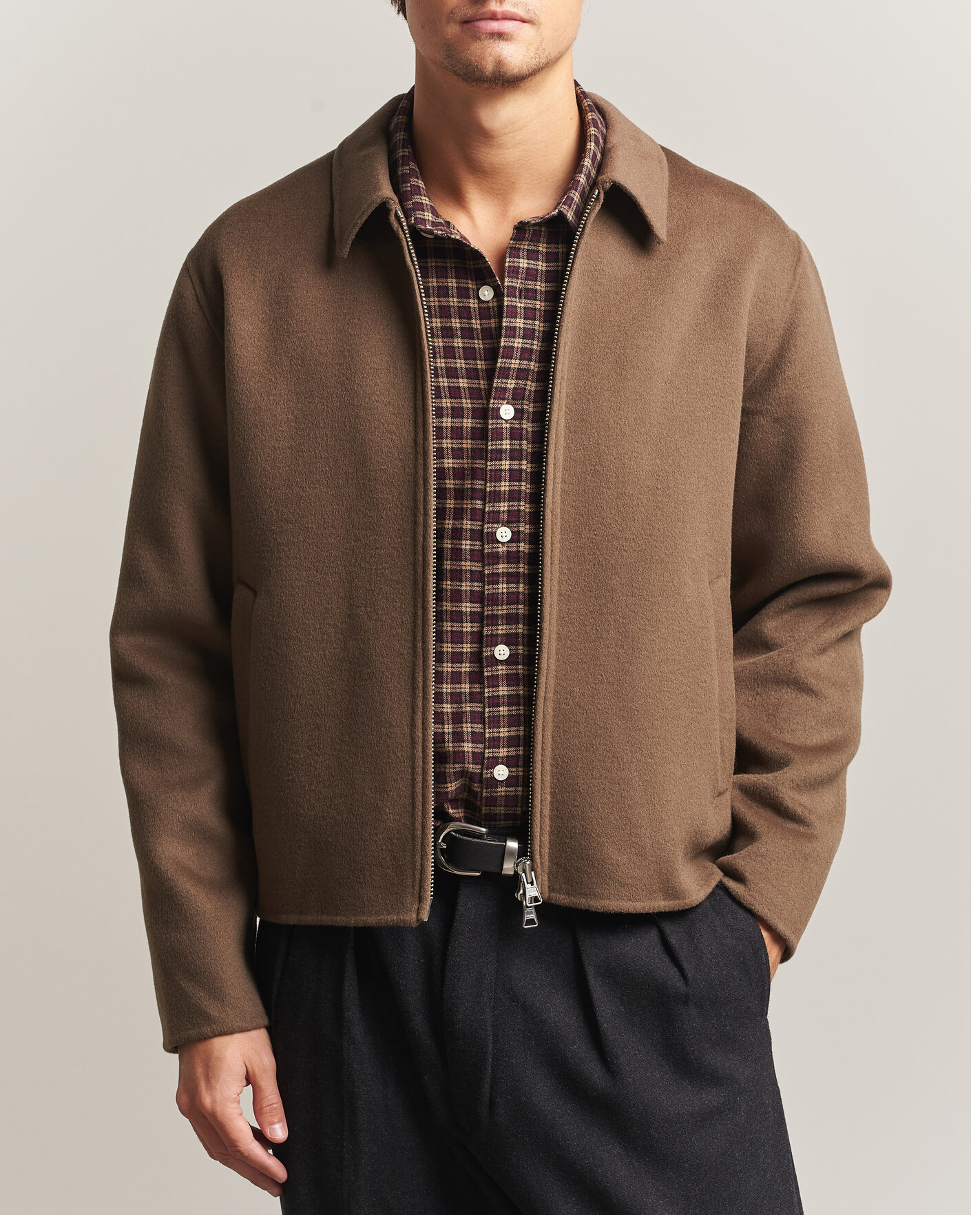 Herre | Jakker | NN07 | Arlo Wool Jacket Desert Clay