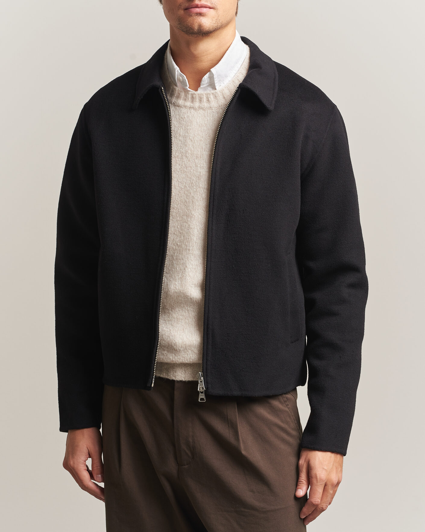 Herre | Jakker | NN07 | Arlo Wool Jacket Black