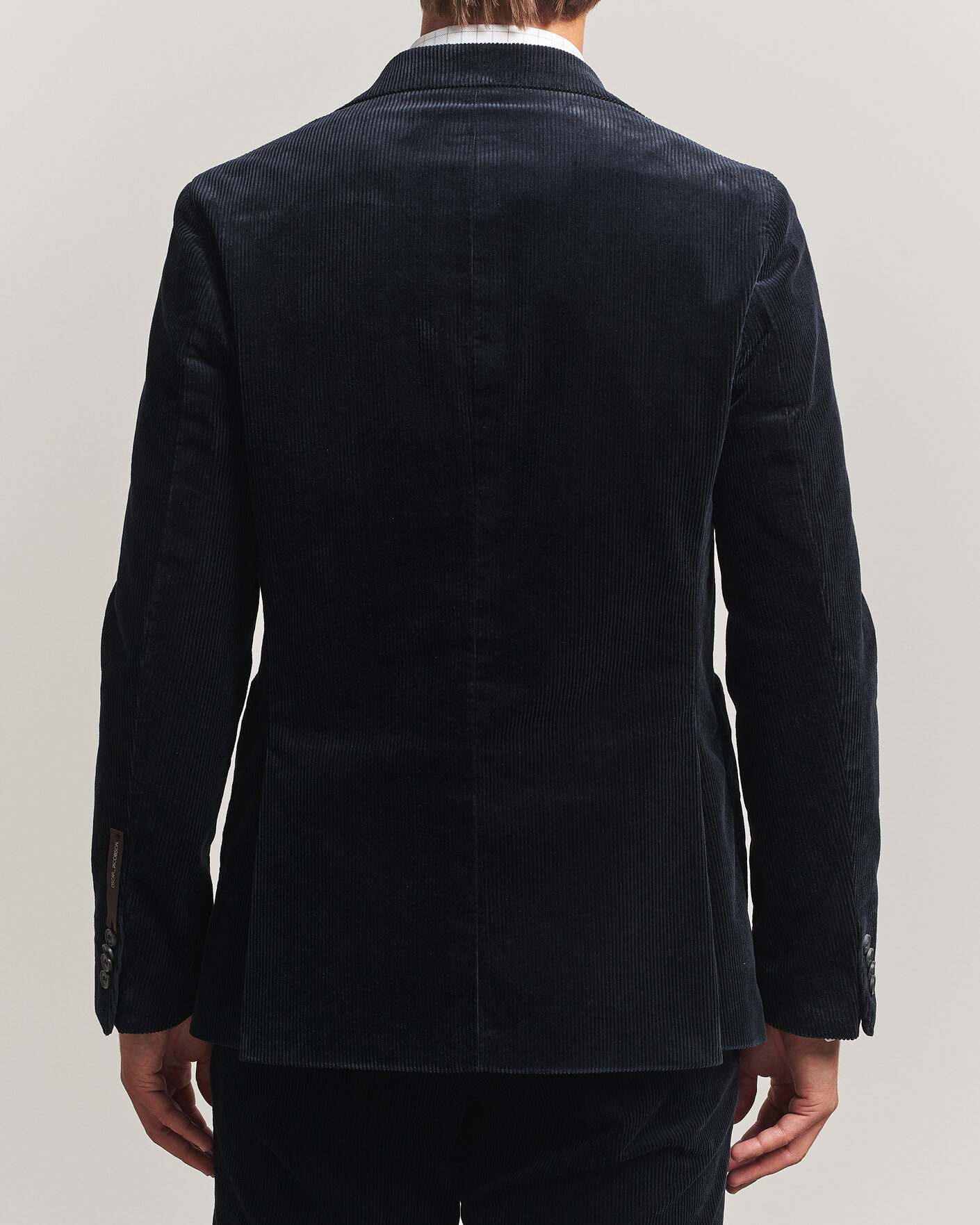 Herre | Blazere & jakker | Oscar Jacobson | Fogerty Patch Pocket Cord Blazer Navy