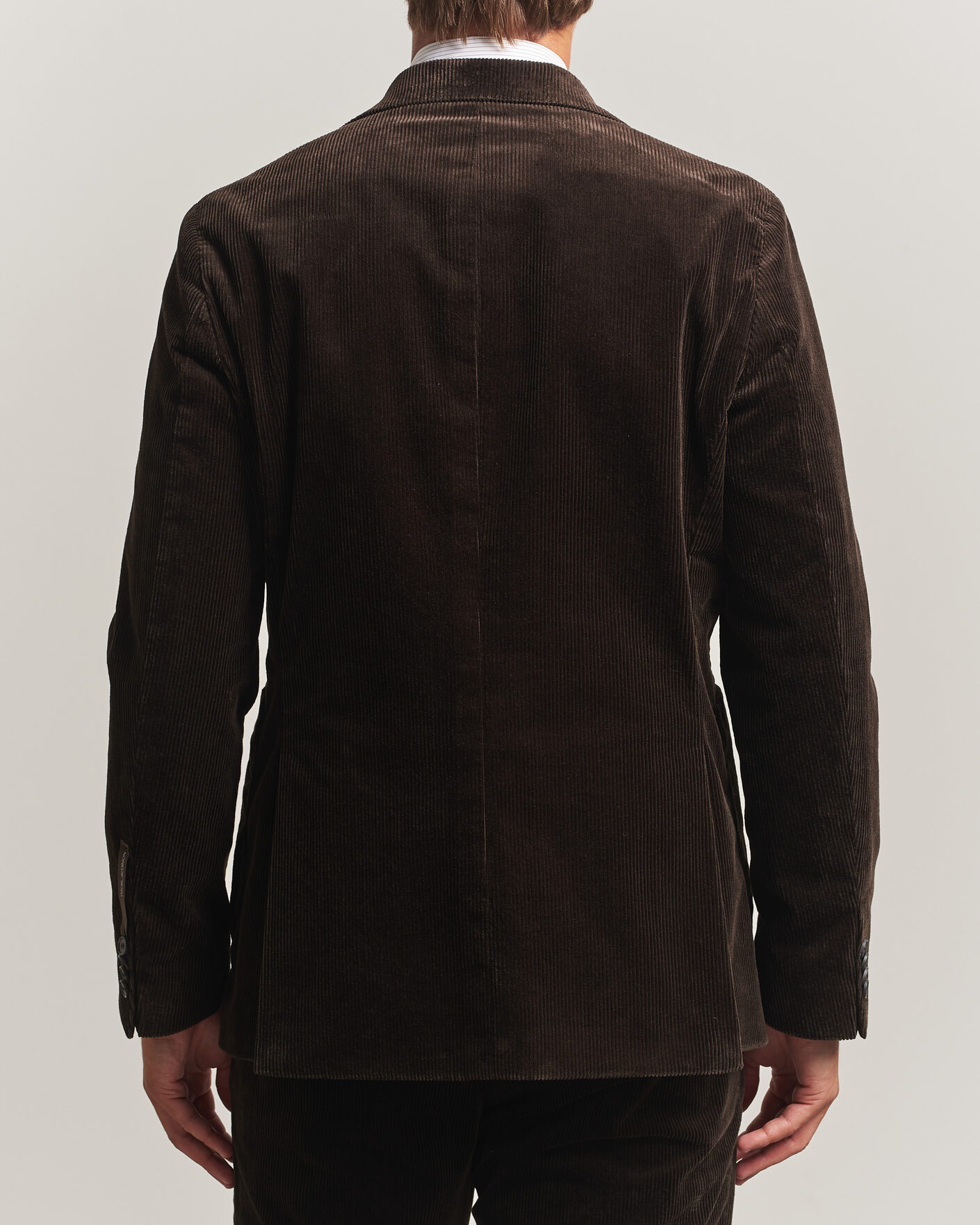 Herre | Blazere & jakker | Oscar Jacobson | Fogerty Patch Pocket Cord Blazer Dark Brown