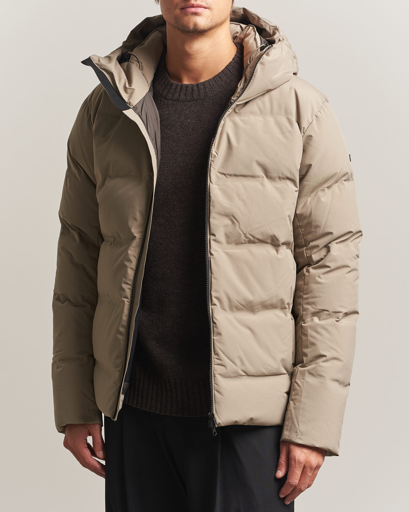 Herre | Jakker | Scandinavian Edition | Torrent II Hooded Puffer Jacket Sand