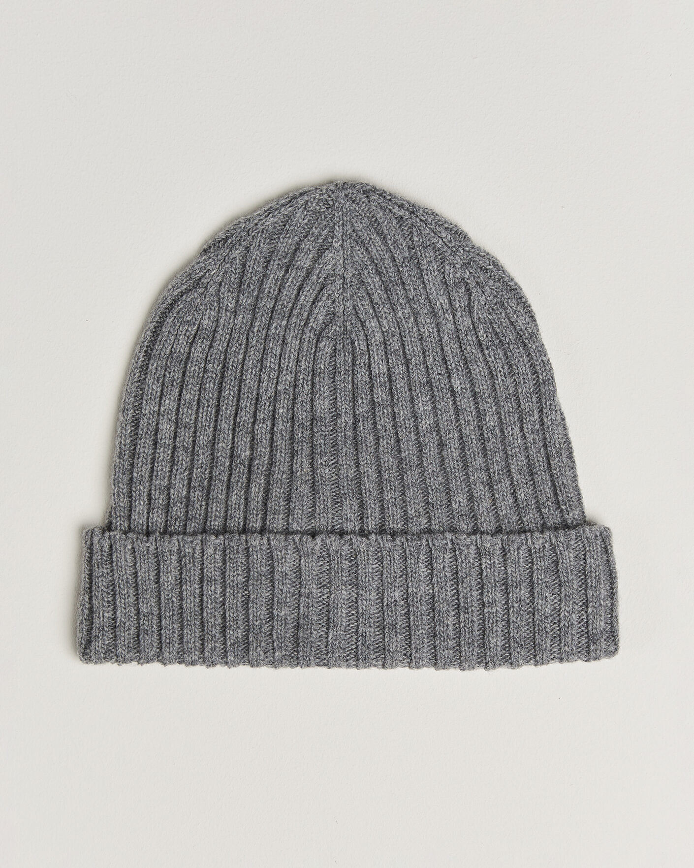 Herre | Huer | Stenströms | Brushed Merino Beanie Grey