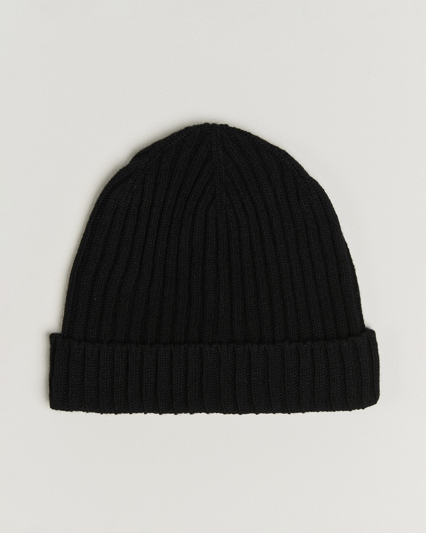 Herre | Huer | Stenströms | Brushed Merino Beanie Black