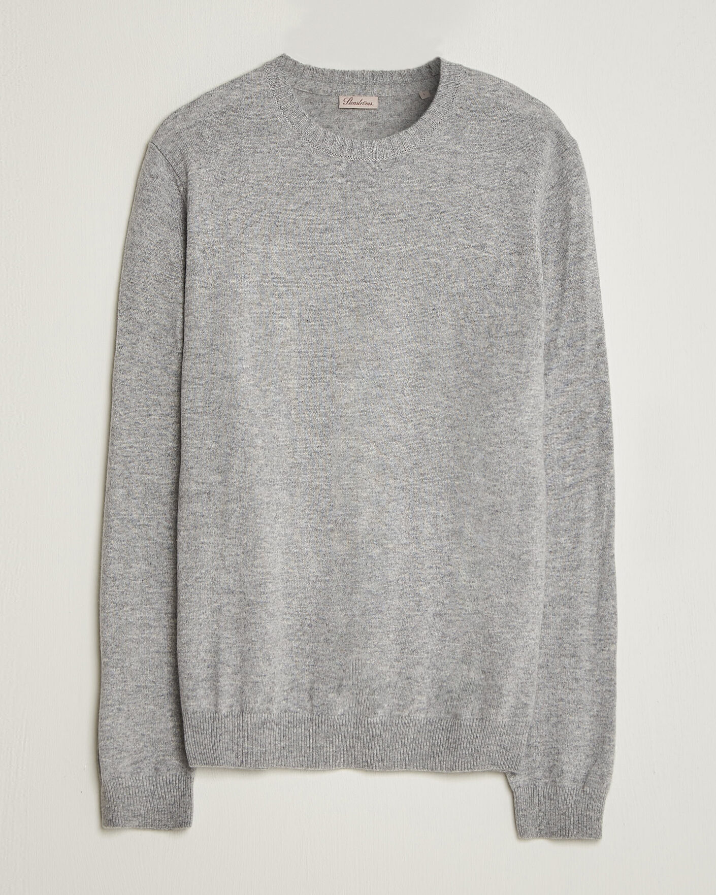 Herre | Trøjer | Stenströms | Cashmere Crewneck Grey