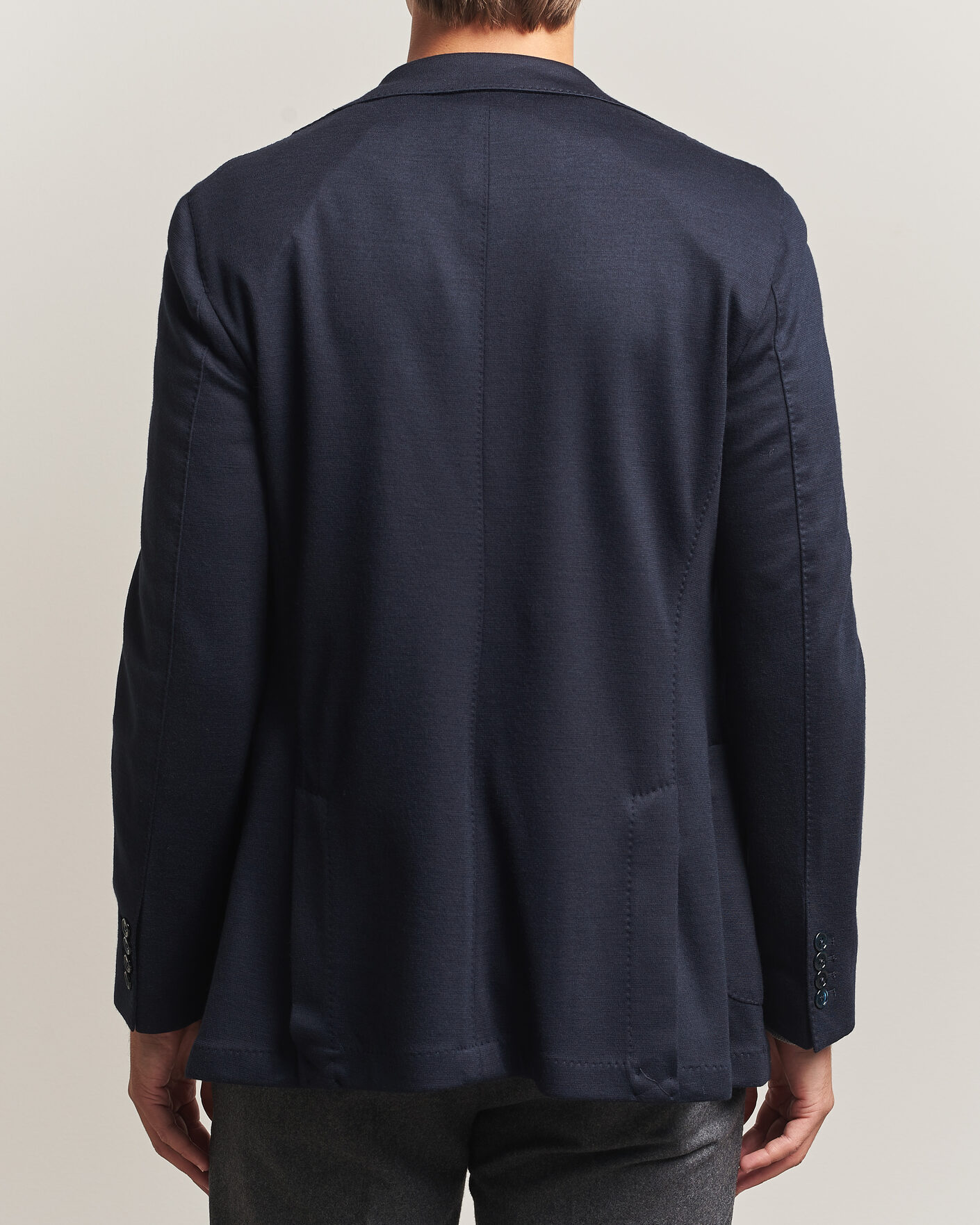 Herre | Blazere & jakker | Stenströms | Wool Jersey Blazer Navy