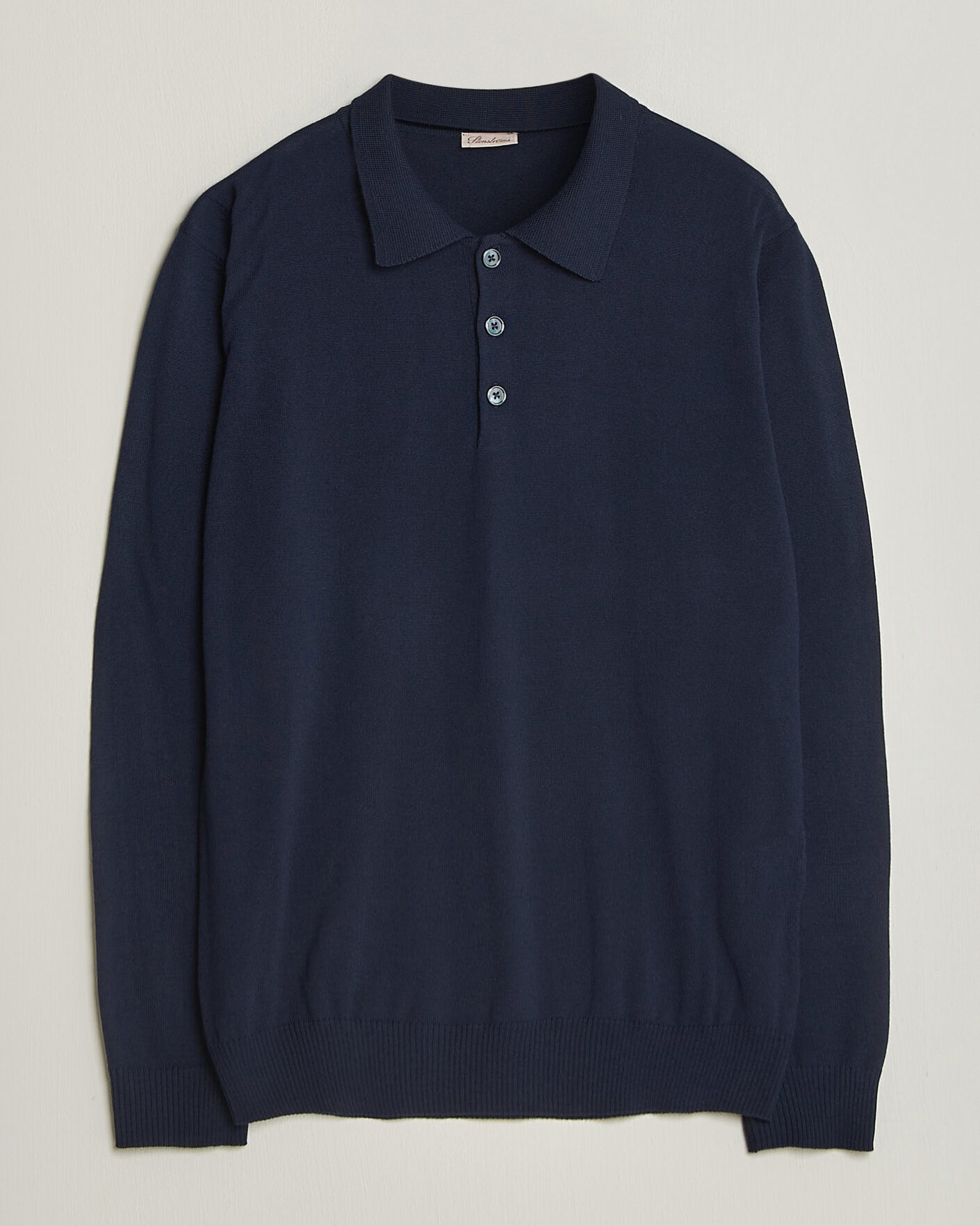 Herre | Trøjer | Stenströms | Merino Polo Navy