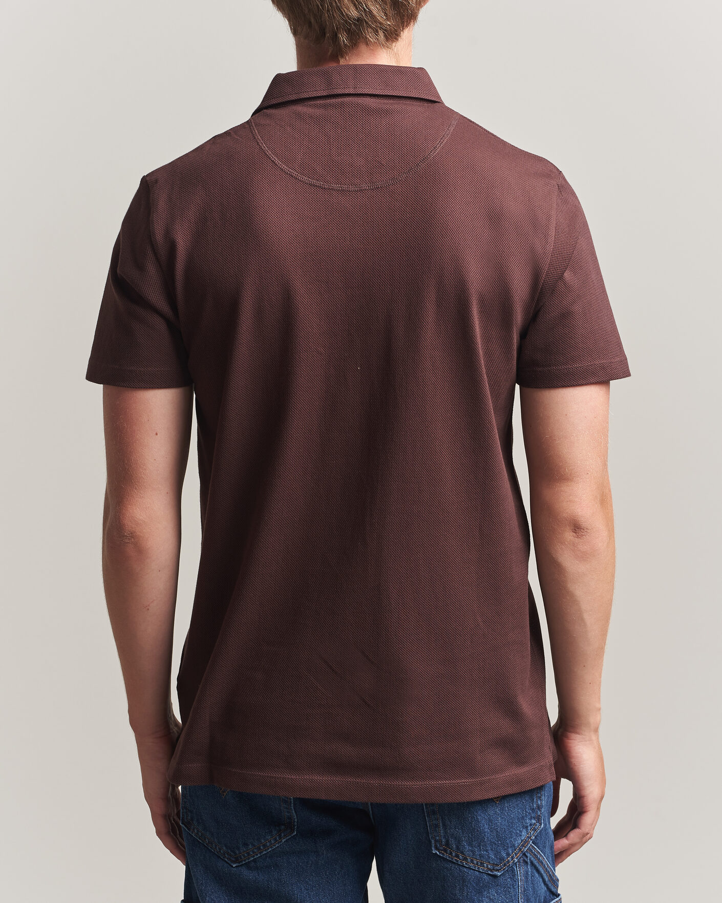 Herre | Polotrøjer | Sunspel | Riviera Polo Shirt Dark Brown
