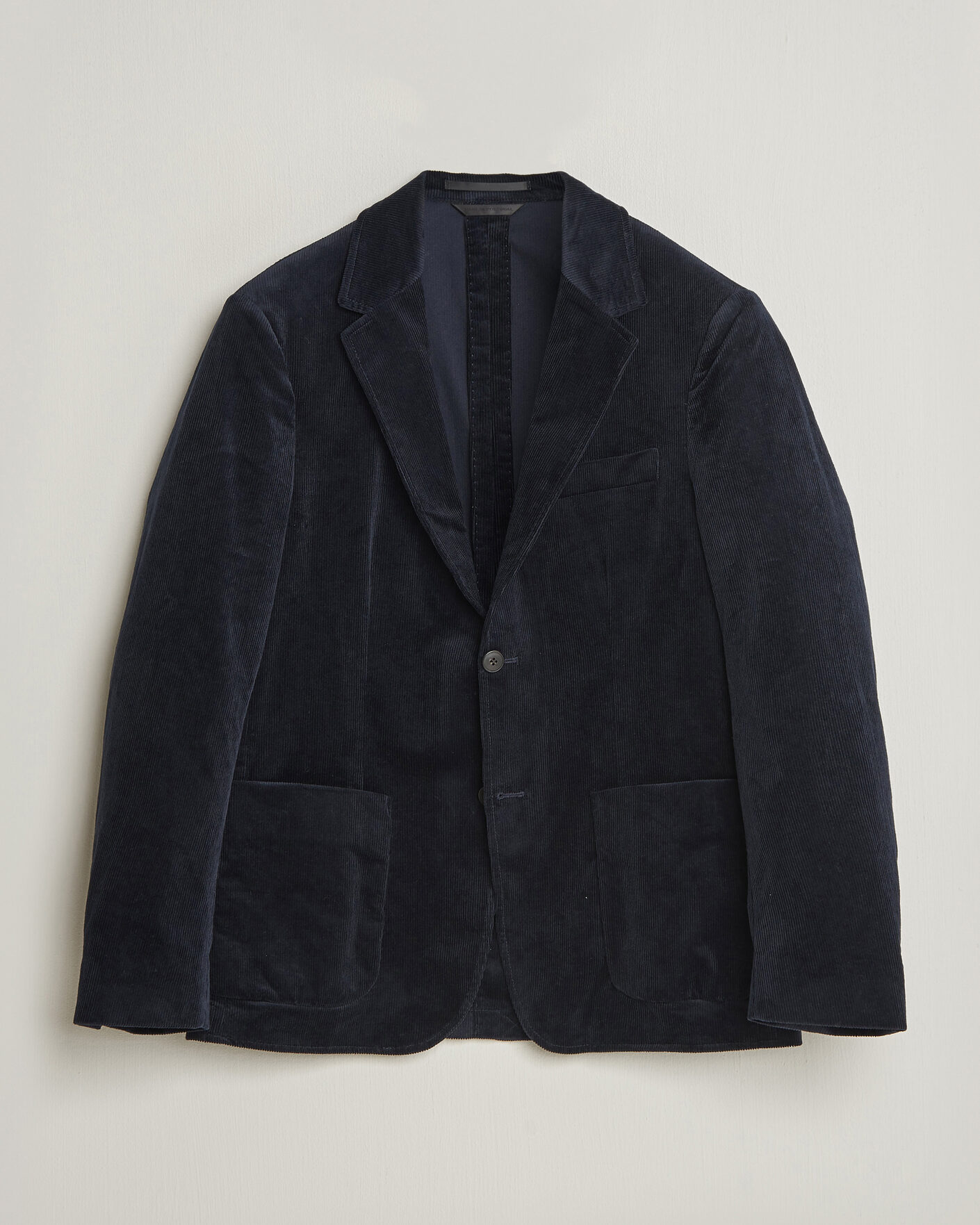Herre | Blazere & jakker | Sunspel | Relaxed Corduroy Blazer Navy