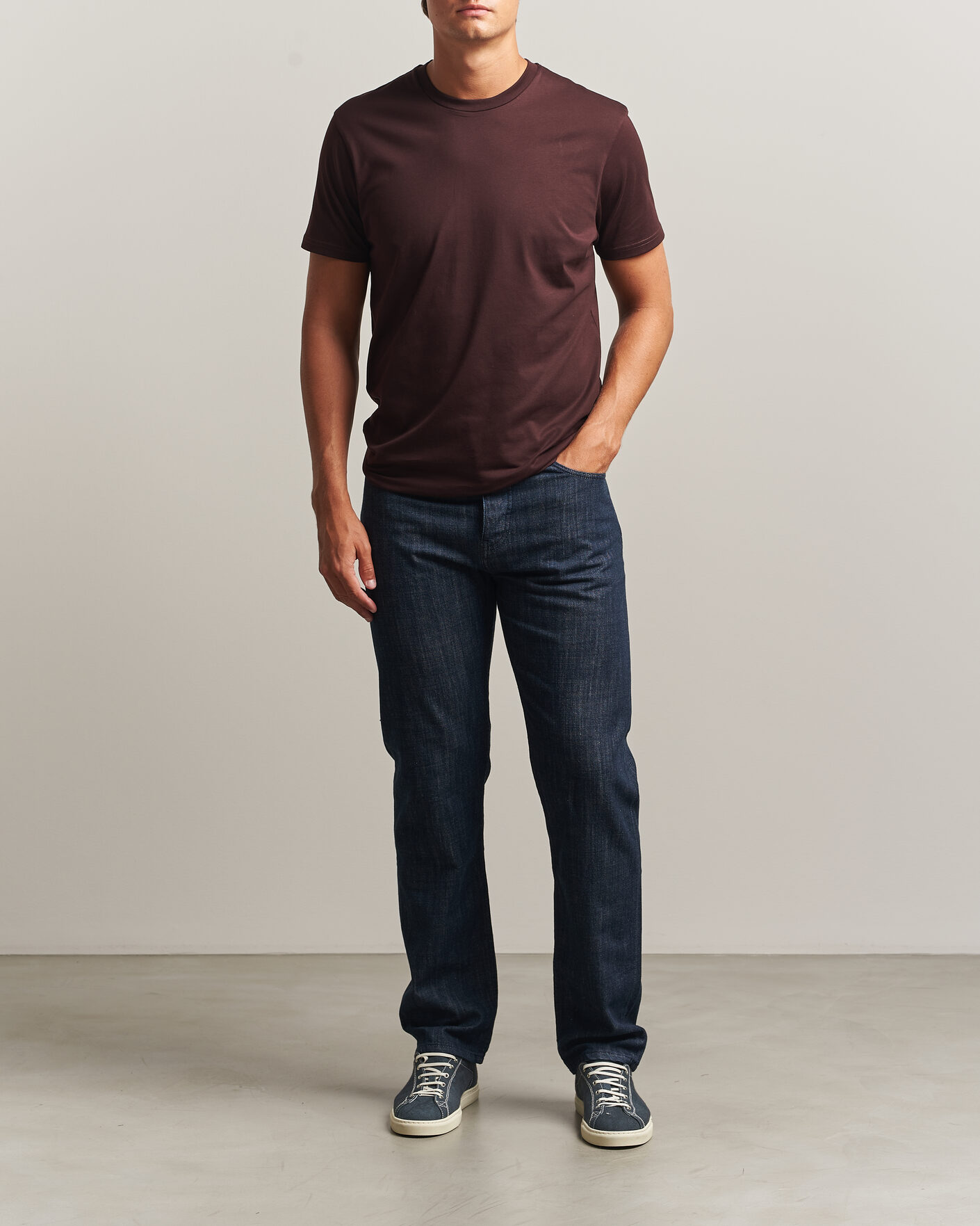 Herre | Jeans | Sunspel | Japanese Denim Jeans Blue