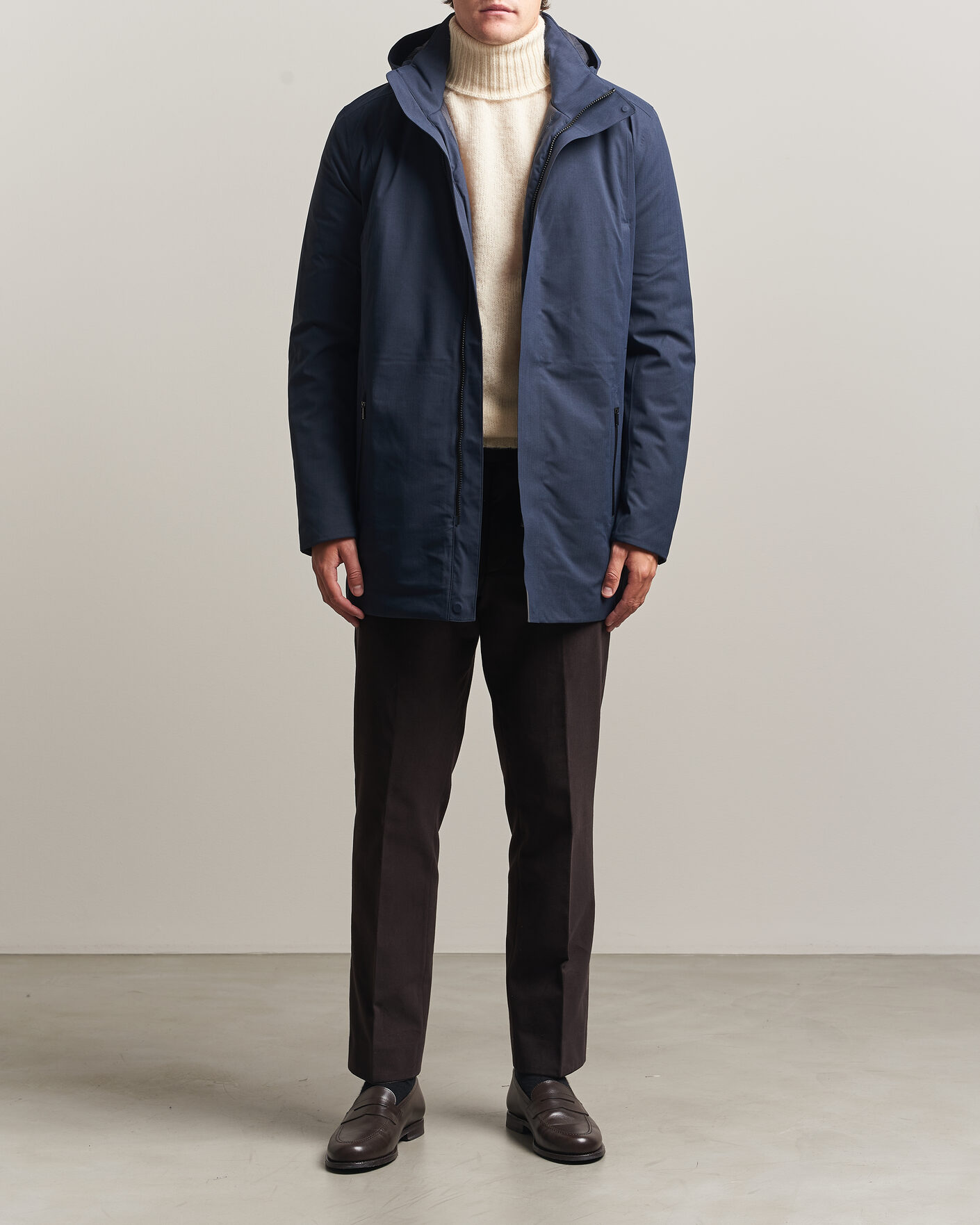 Herre | Jakker | UBR | Regulator Herringbone Parka Navy