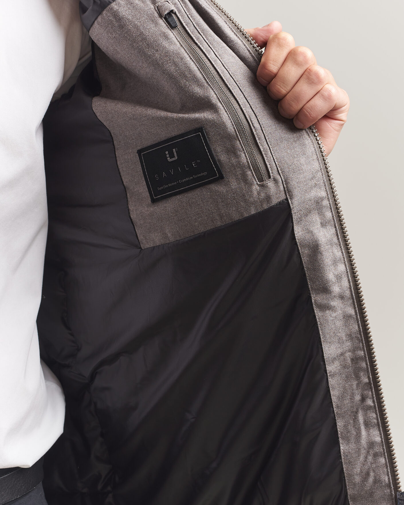 Herre | Jakker | UBR | Concord Jacket Savile Grey Melange Wool