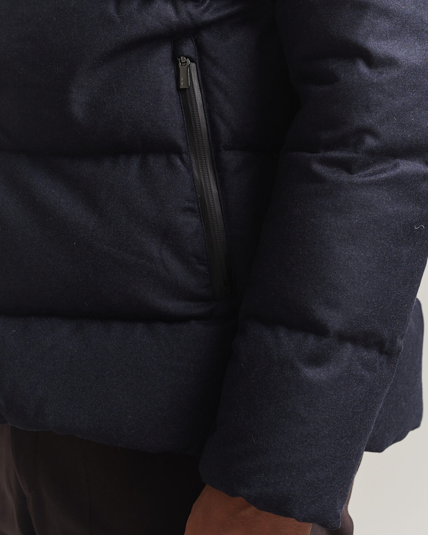 Herre | Jakker | UBR | Concord Jacket Savile Navy Melange Wool