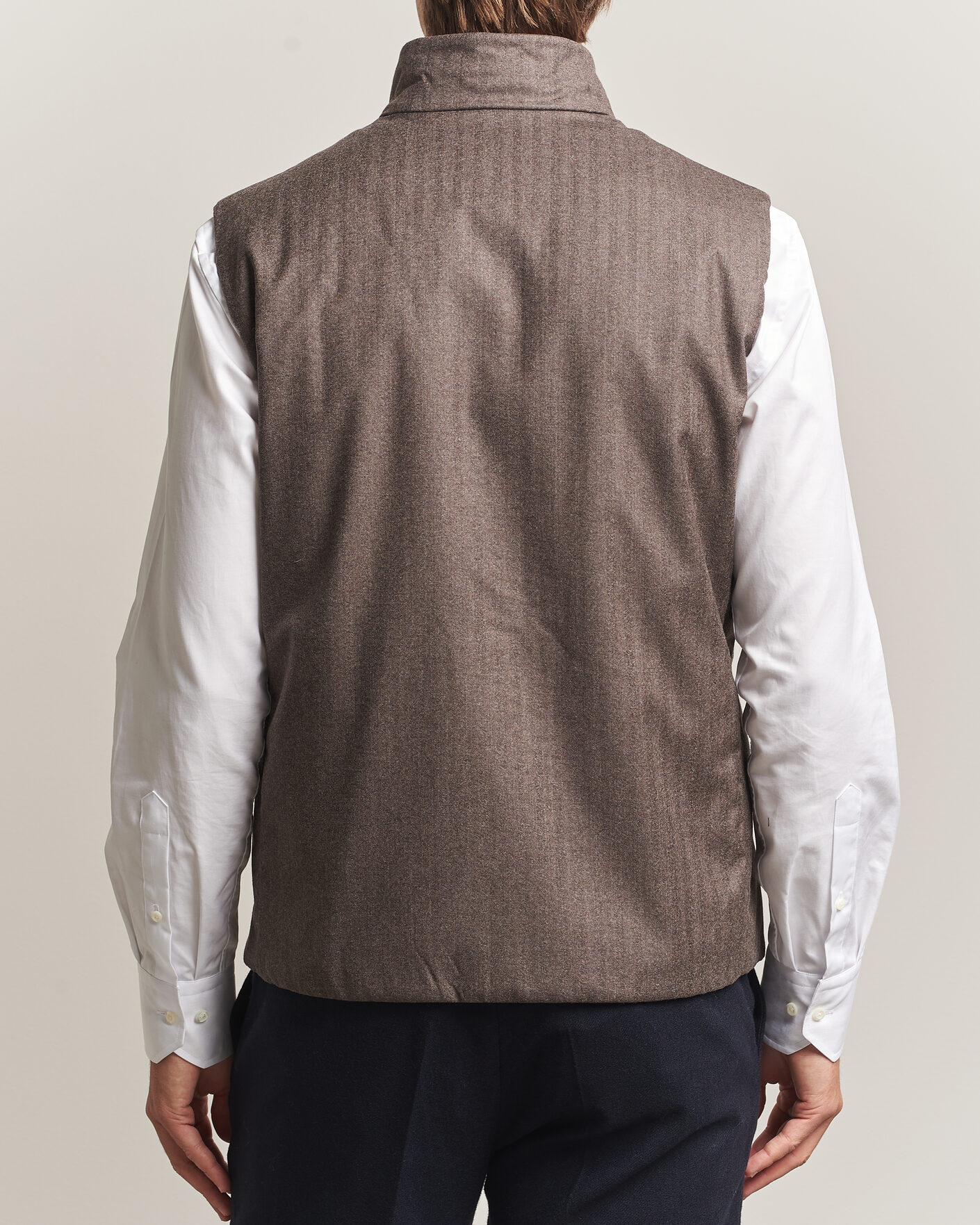 Herre | Veste | UBR | Raptor Lightweight Vest Savile Brown Herringbone