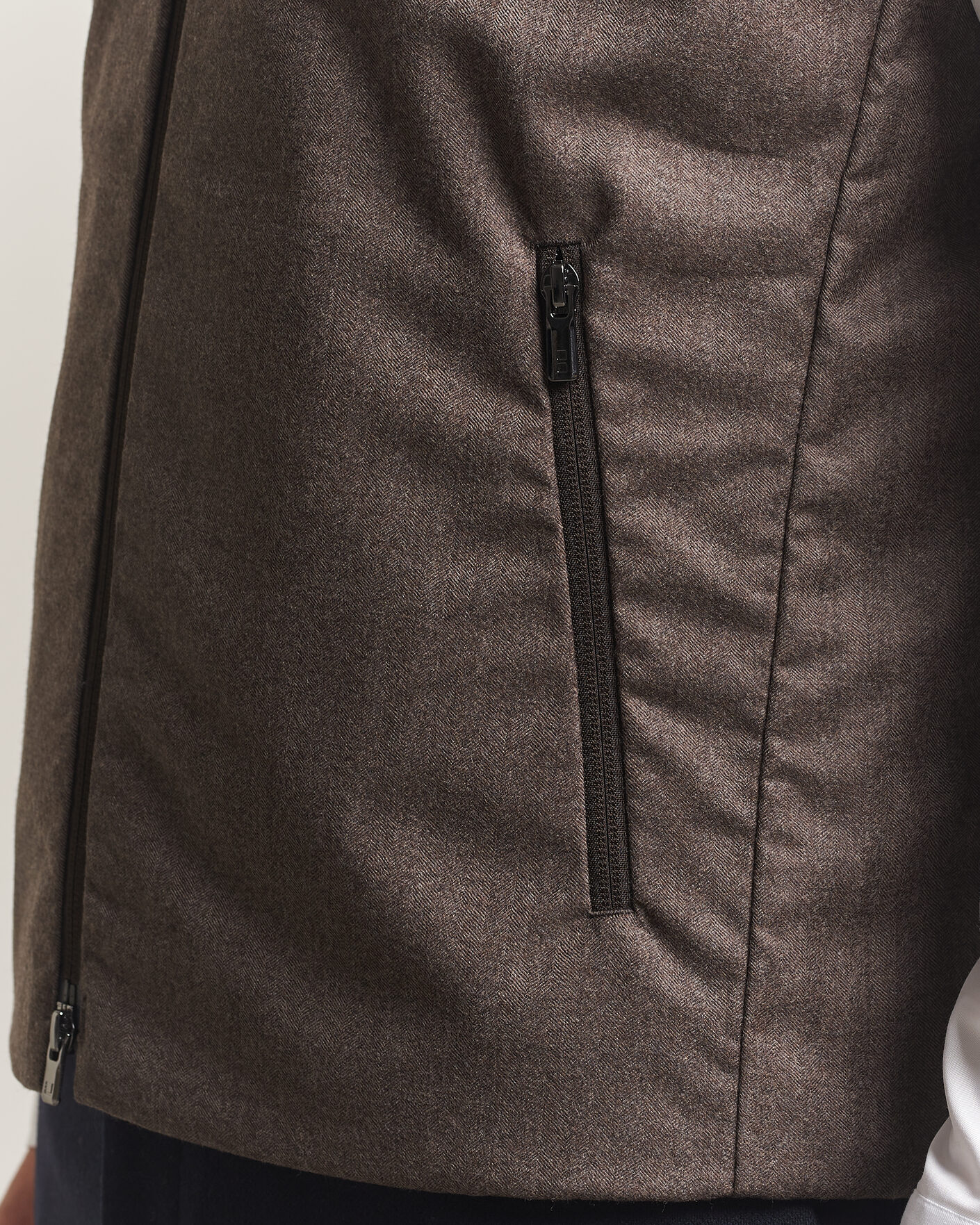 Herre | Veste | UBR | Raptor Lightweight Vest Savile Brown Herringbone