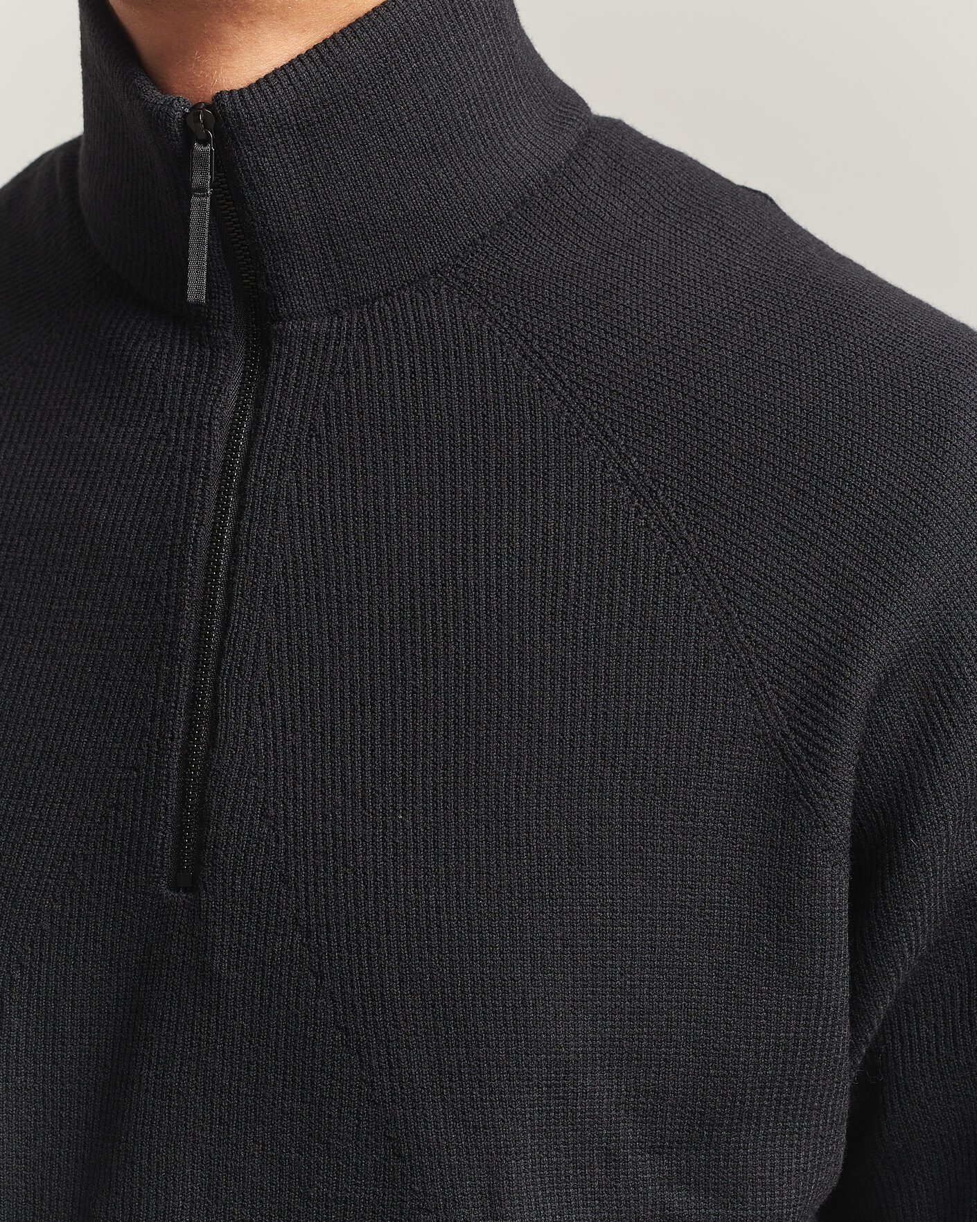 Herre | Trøjer | Arc'teryx Veilance | Conic Wool Half-Zip Black