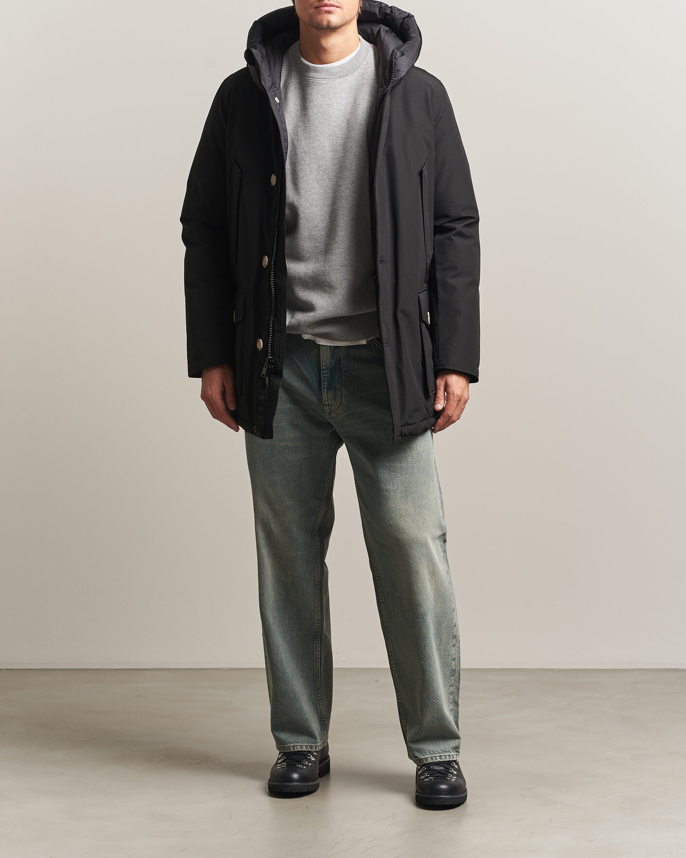 Herre | Jakker | Woolrich | Arctic Parka No Fur Black