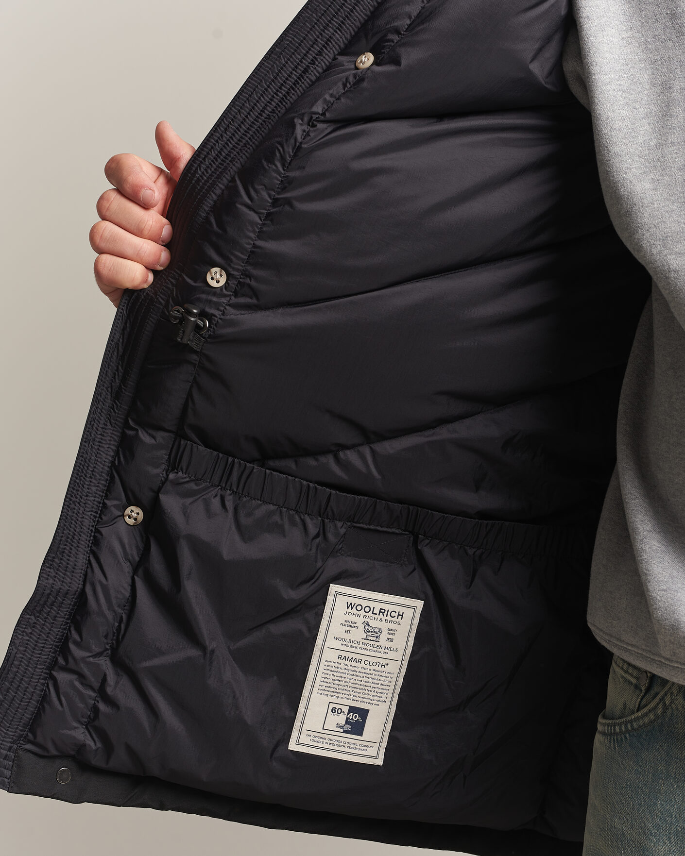 Herre | Jakker | Woolrich | Arctic Parka No Fur Black
