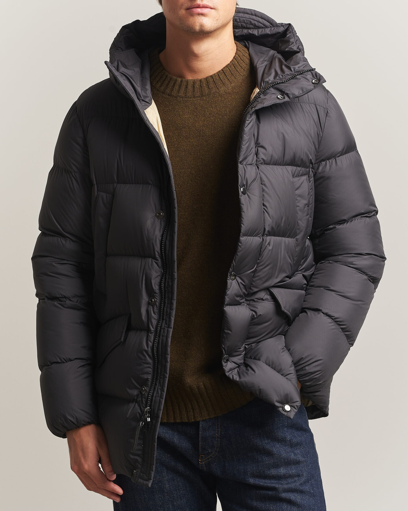 Herre | Jakker | Woolrich | Cloud Davis Parka Black