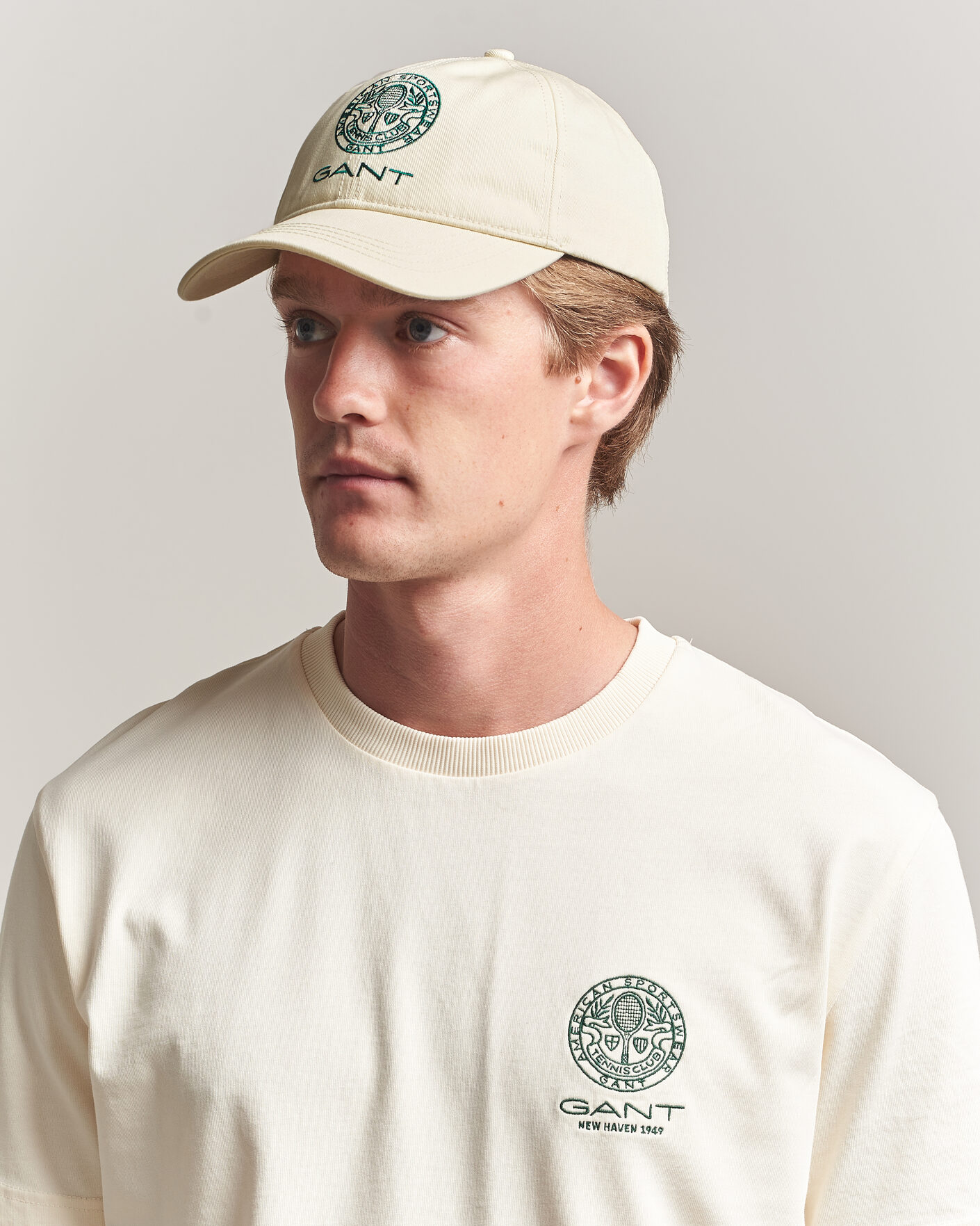 Herre | Hatte & kasketter | Gant | Tournament Cap Cream