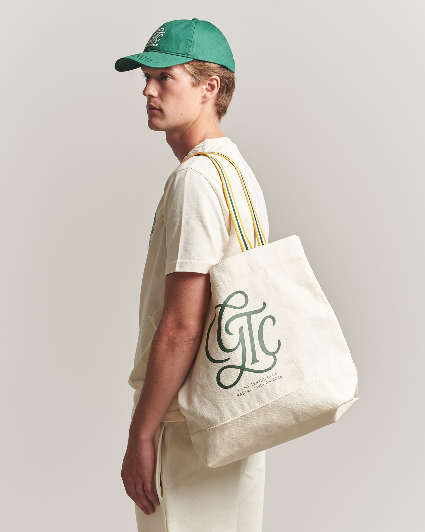 Herre | Tasker | Gant | Tournament Tote Bag Cream
